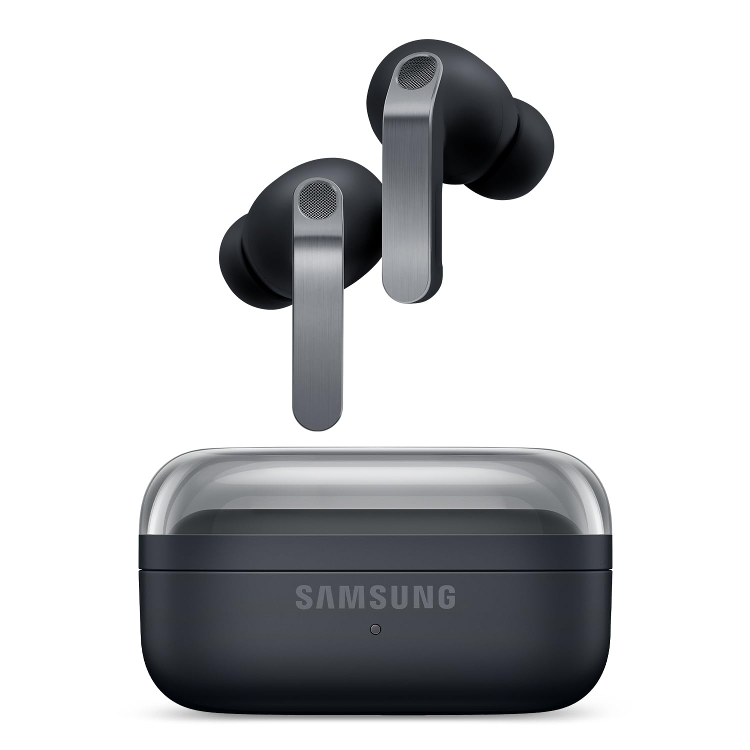 Galaxy Buds 4 Pro (2026) AI True Wireless Bluetooth Earbuds, Hi-Res Audio, 2-Way Speaker, ANC 2.0, Optimized Comfort, IP57, Live Translation, Black [US Version, 2 Yr Warranty]