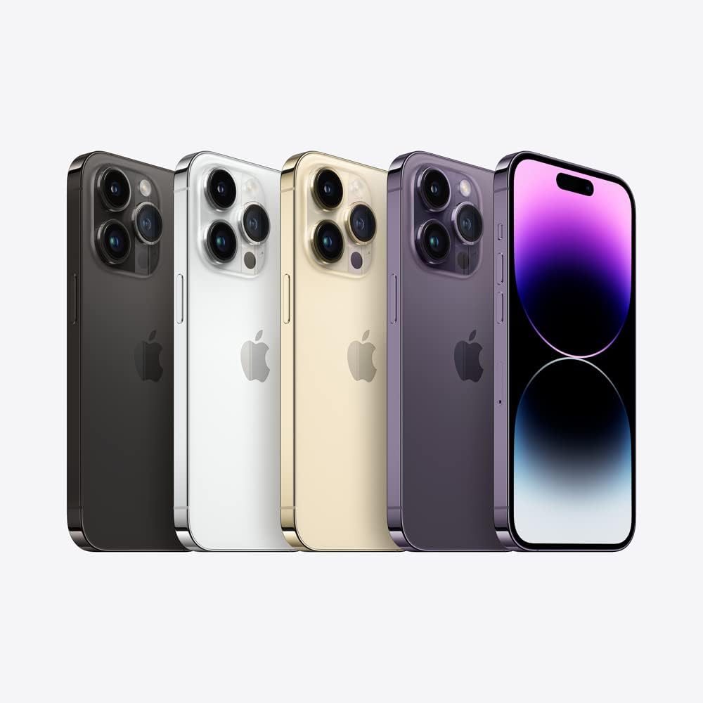 Apple iPhone 14 Pro Max, 256GB, Deep Purple - Unlocked (Renewed) thumbnail 9