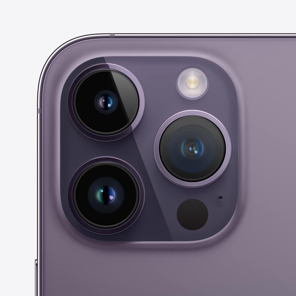 Apple iPhone 14 Pro Max, 256GB, Deep Purple - Unlocked (Renewed) thumbnail 7