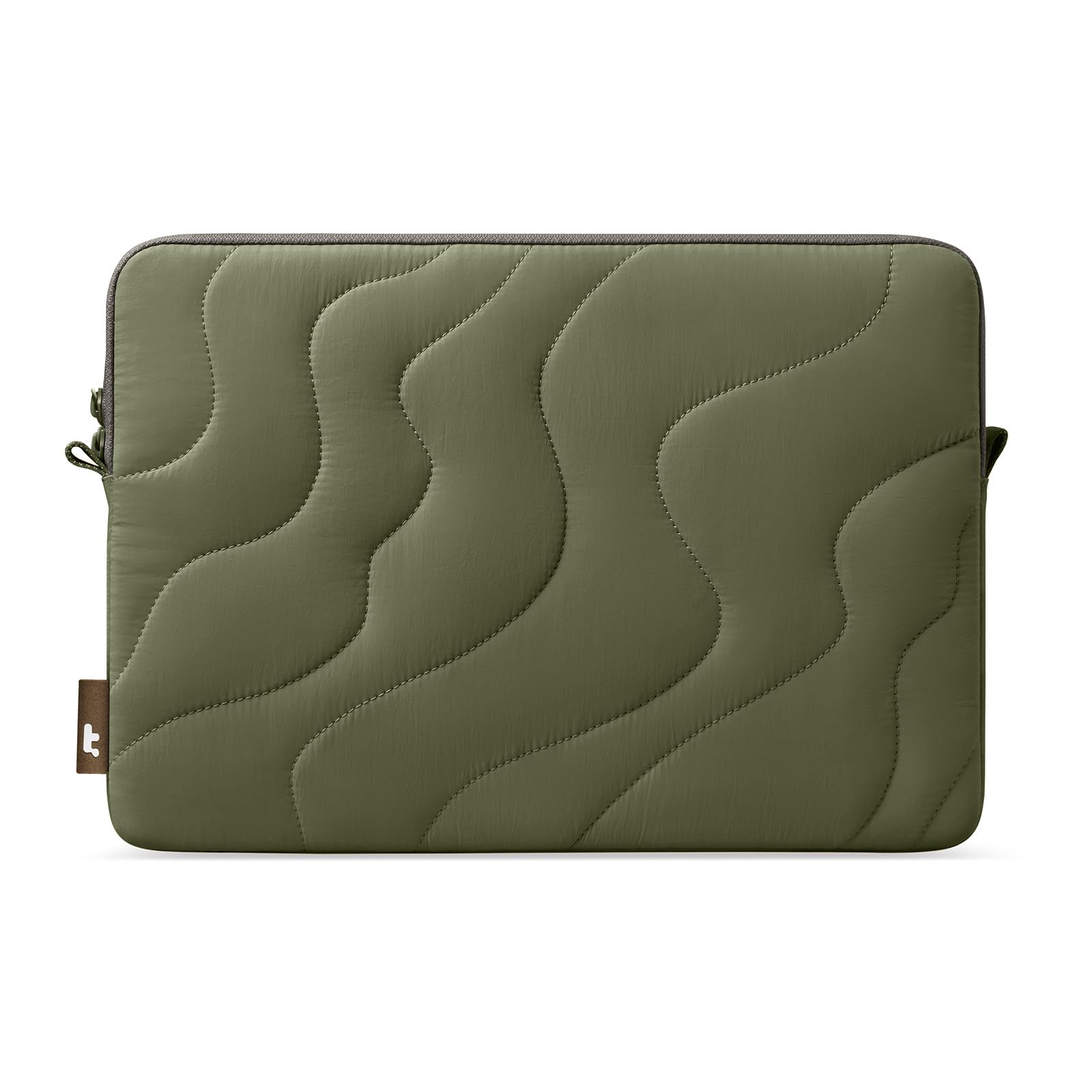 360 Protective Puffy Laptop Sleeve for 13-inch MacBook Air M5/A3449(2026)/M4/M3/M2 A3240 A3113, MacBook Neo A18 & MacBook Pro M2/M1, Quilted Soft Puffer Bag for 13-inch Surface Pro Copilot+PC