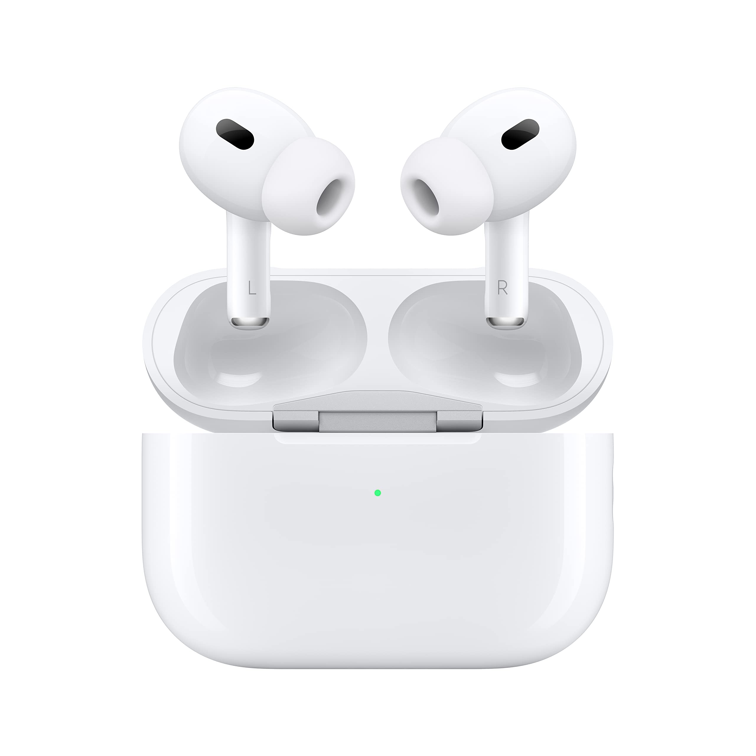 AirPods Pro (2nd Gen) Wireless Earbuds, Up to 2X More Active Noise Cancelling, Adaptive Transparency, Personalized Spatial Audio MagSafe Charging Case (Lightning) Bluetooth Headphones for iPhone thumbnail 3