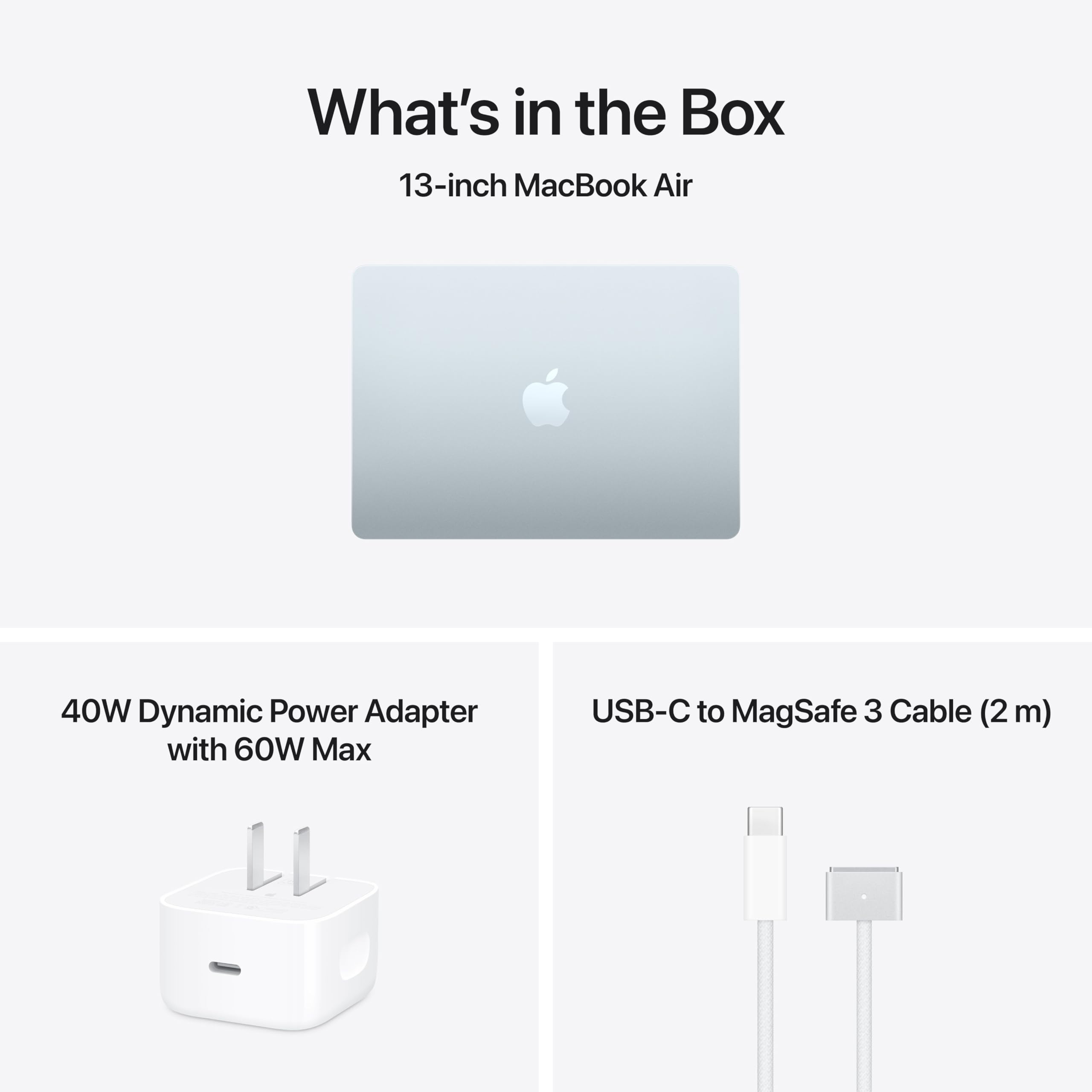 2026 MacBook Air 13-inch Laptop with M5 chip: Built for AI, 13.6-inch Liquid Retina Display, 24GB Unified Memory, 1TB SSD, 12MP Center Stage Camera, Touch ID, Wi-Fi 7; Sky Blue thumbnail 17