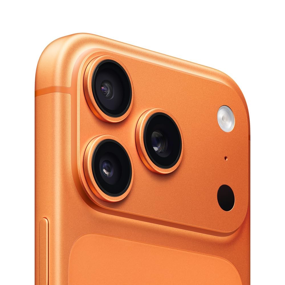 Apple iPhone 17 Pro, US Version, 256GB, eSIM, Cosmic Orange- Unlocked (Renewed Premium) thumbnail 3