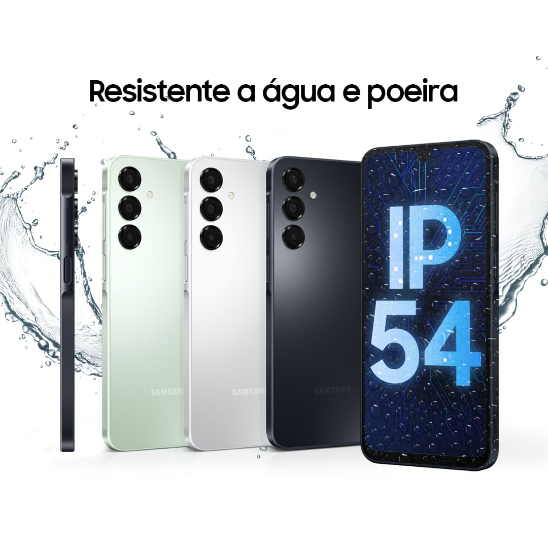 Galaxy A16 4G Dual SIM (128GB, 2025) 6.7" 90Hz AMOLED, Splash Resistant, 8Core, 50MP Camera (Factory Unlocked International Model for GSM, Global) A165M/DS (25W Fast Charger Bundle, Black) thumbnail 7