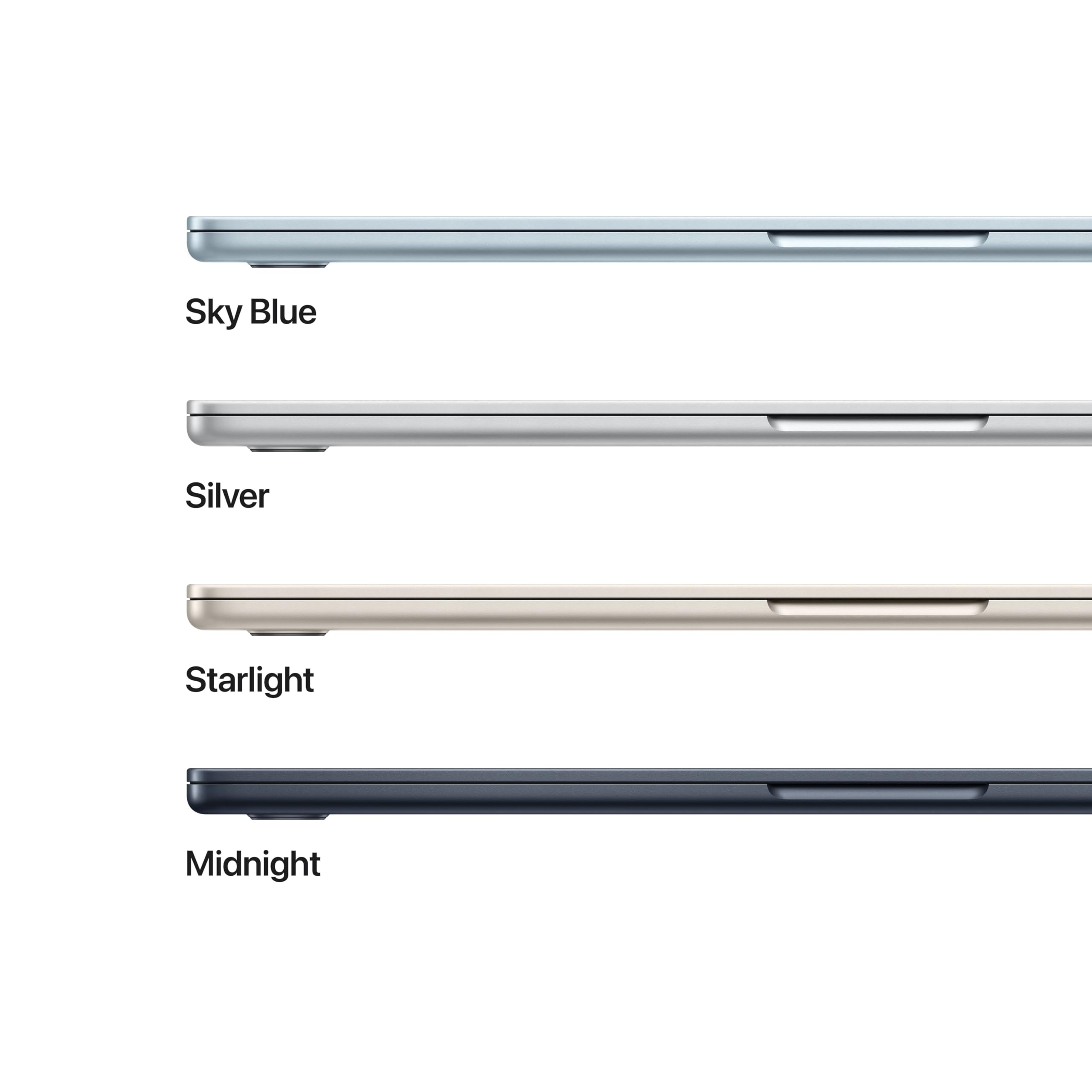 2026 MacBook Air 15-inch Laptop with M5 chip: Built for AI, 15.3-inch Liquid Retina Display, 16GB Unified Memory, 512GB SSD, 12MP Center Stage Camera, Touch ID, Wi-Fi 7; Midnight thumbnail 5