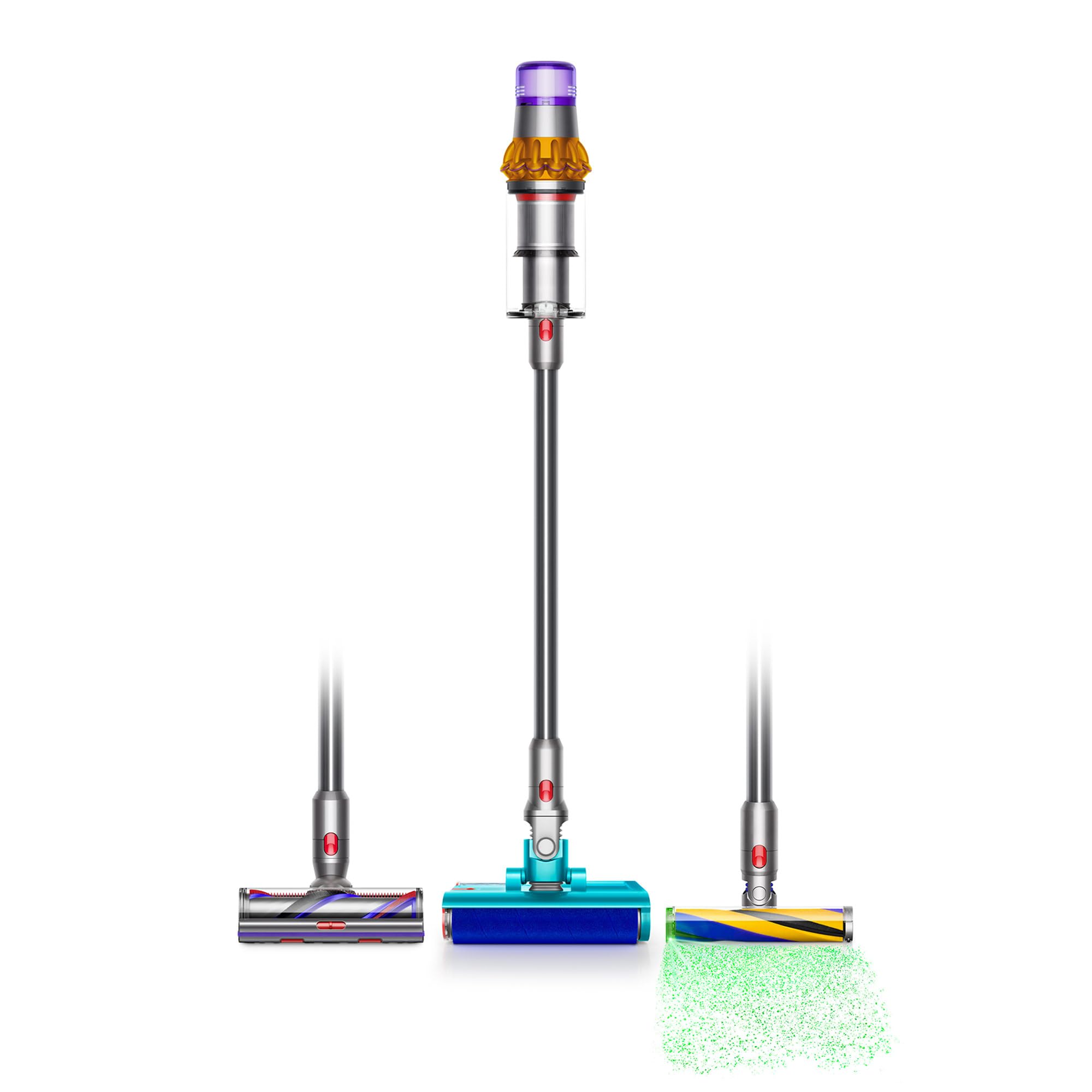 V15s Detect Submarine​ Wet Dry Vacuum, Yellow/Nickel