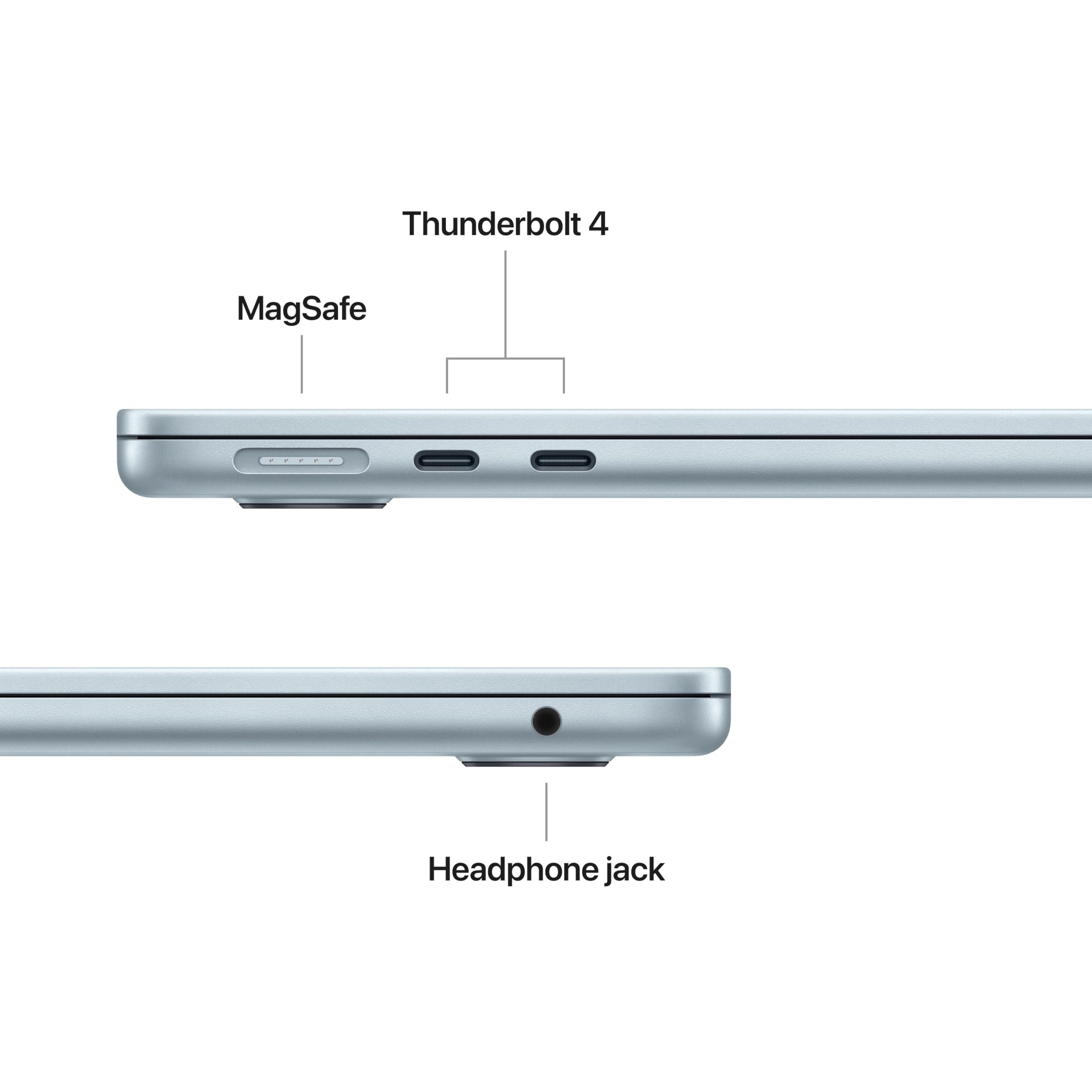 2026 MacBook Air 13-inch Laptop with M5 chip: Built for AI, 13.6-inch Liquid Retina Display, 24GB Unified Memory, 1TB SSD, 12MP Center Stage Camera, Touch ID, Wi-Fi 7; Sky Blue thumbnail 11