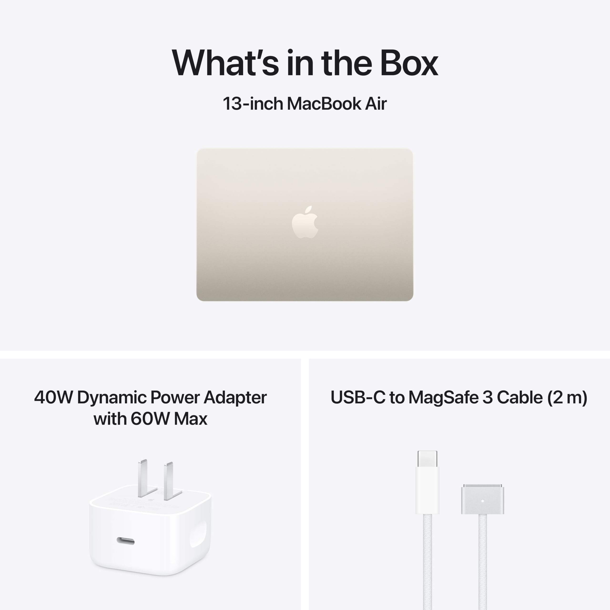 2026 MacBook Air 13-inch Laptop with M5 chip: Built for AI, 13.6-inch Liquid Retina Display, 16GB Unified Memory, 1TB SSD, 12MP Center Stage Camera, Touch ID, Wi-Fi 7; Starlight thumbnail 17