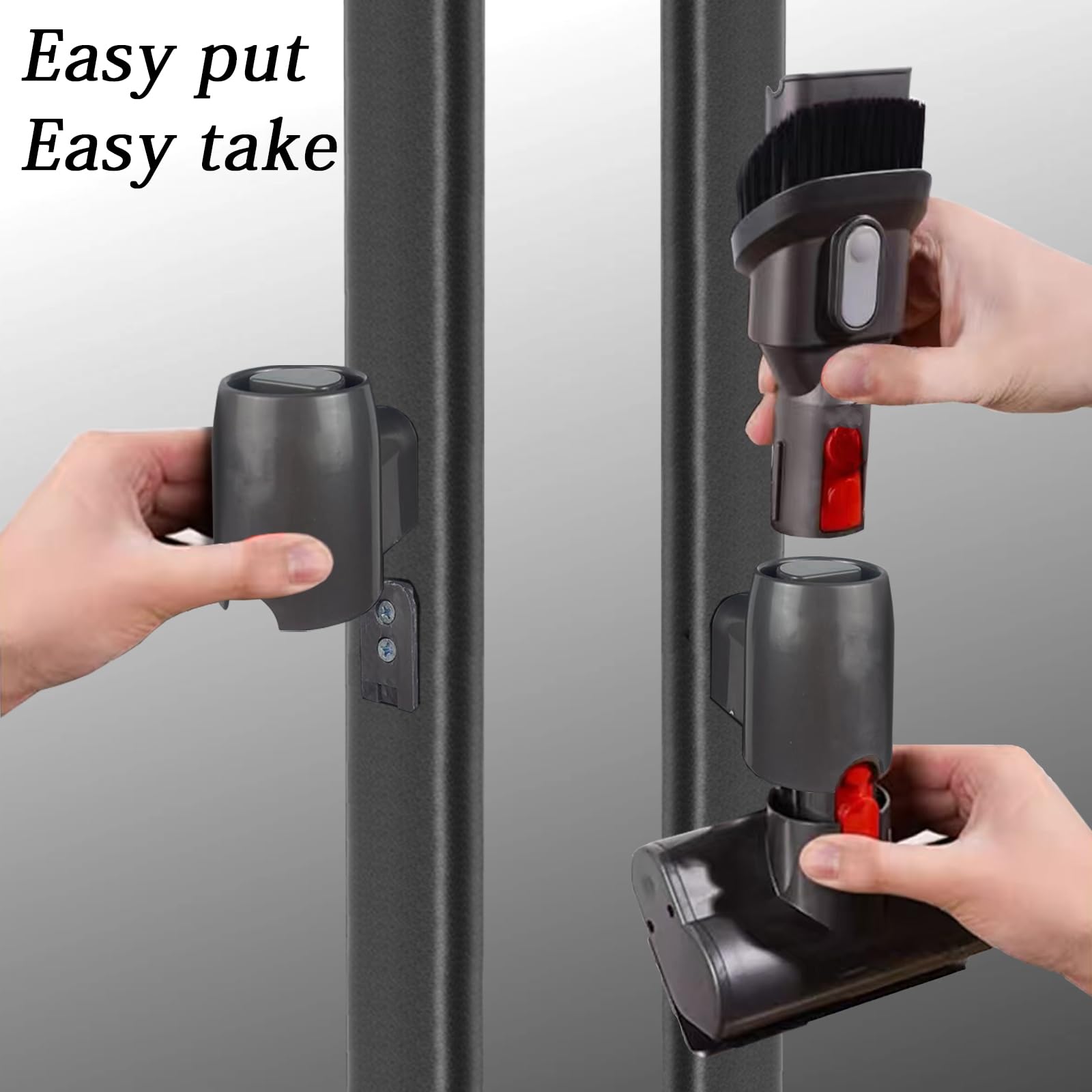 Lasvea Vacuum Stand Compatible with V7 V8 V9 V10 V11 V15 Gen5(Max.11 Accessories),Metal Storage-Bracket-Holder-Stand-Organizer Easy-Access Storage Docking Station thumbnail 9