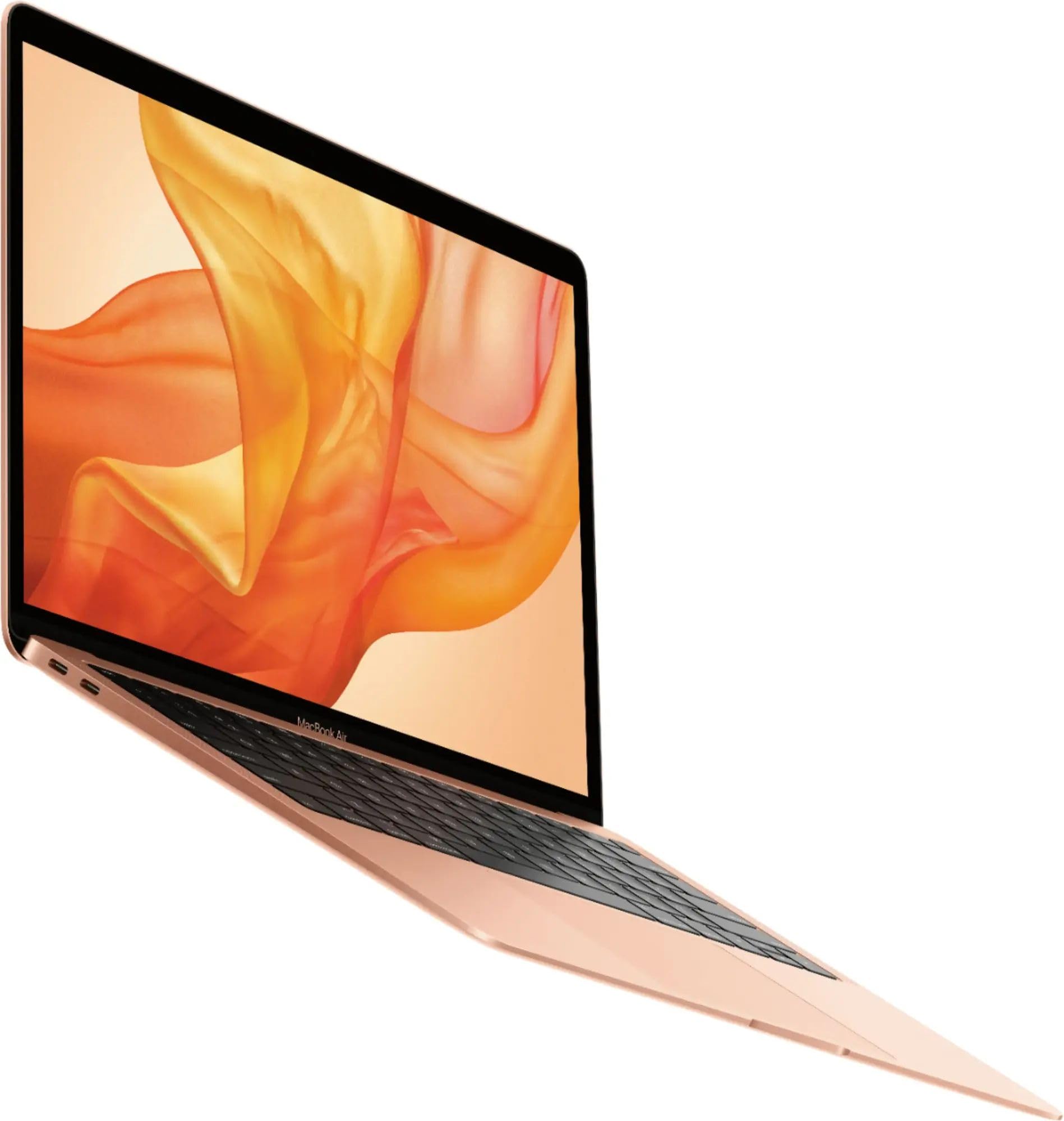 Apple 2019 MacBook Air with 1.6GHz Intel Core i5, 13-inch, 8GB RAM, 128GB SSD Storage, Gold (Renewed) | 1.6GHz Intel Core i5, 8GB RAM, 128GB SSD, Renewed thumbnail 13