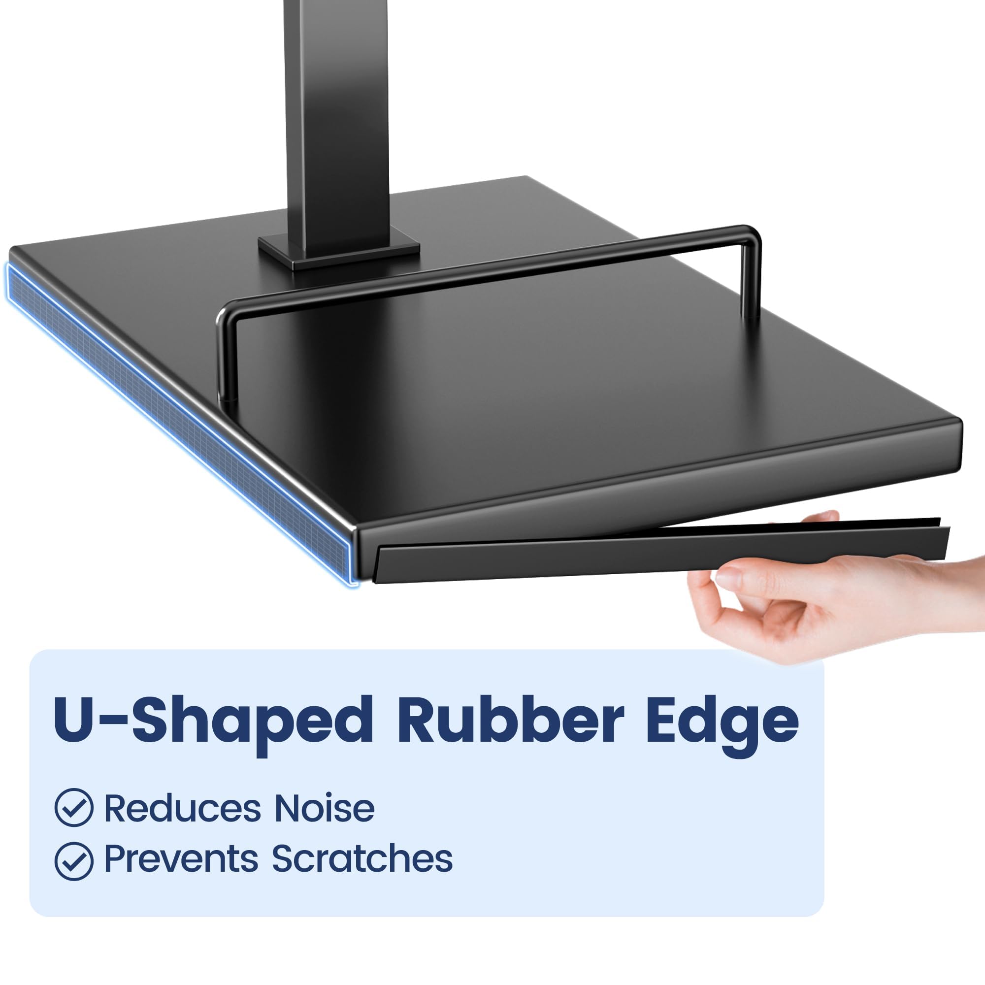 Vacuum Cleaner Stand Compatible with Dyson V15, V12, V11, V10, V8, V7, V6 & G5 – Freestanding Holder with Accessory Storage, No Drilling Required, Easy Installation thumbnail 11