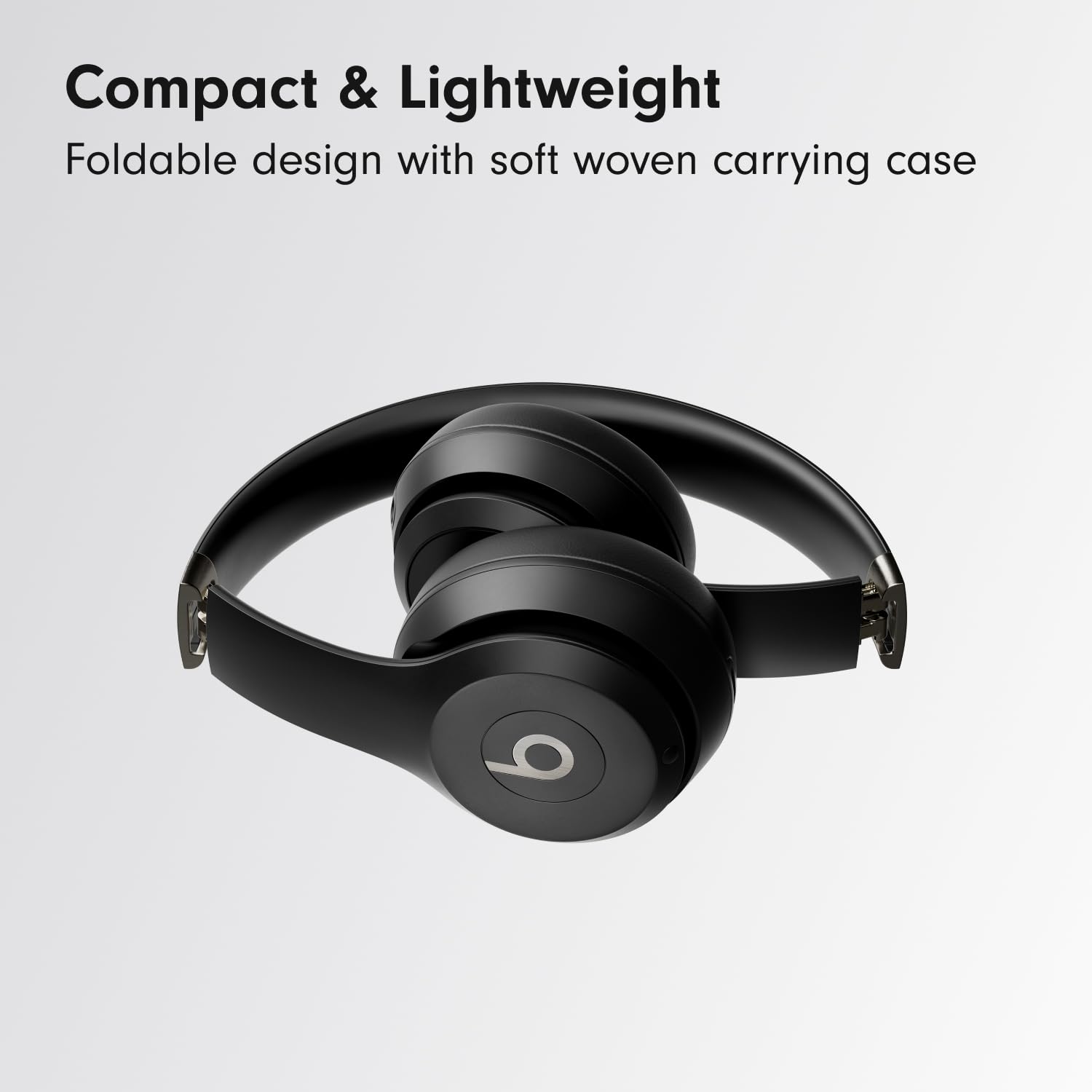 Beats Solo 4 - Wireless On-Ear Bluetooth Headphones, Up to 50-Hour Battery Life, Ultra-Lightweight Comfort, Powerful and Balanced Sound, Apple & Android Compatible - Matte Black thumbnail 11