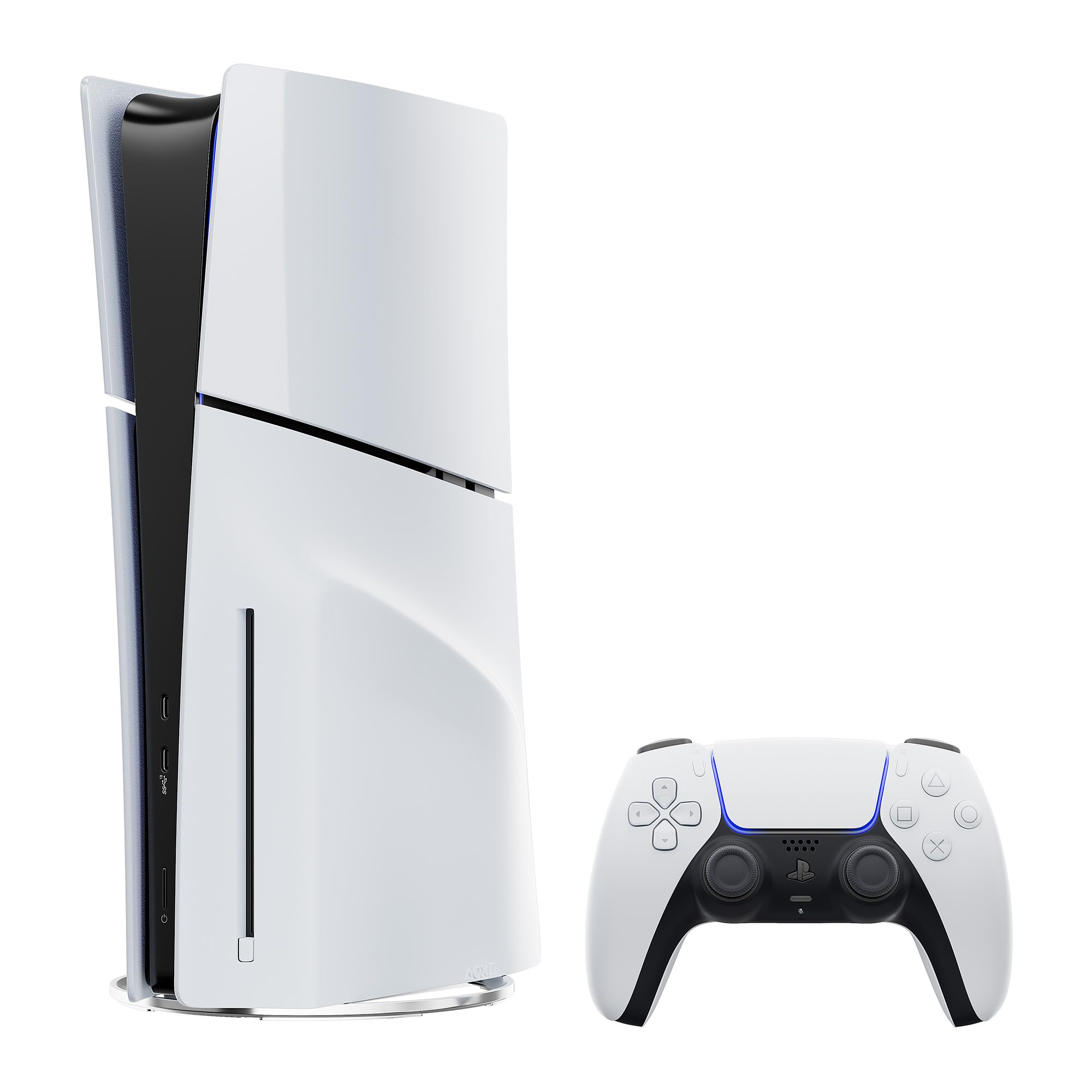 PlayStation 5 Slim Disc 2TB SSD Edition Bundle with Spider-Man: Miles Morales and Controller Case - White, Upgraded 2TB Ultra Fast SSD PS5 Slim Disc Gaming Console Bundle with Haptic Feedback Wireless Controller and Case [video game] [video game] [video ga thumbnail 15