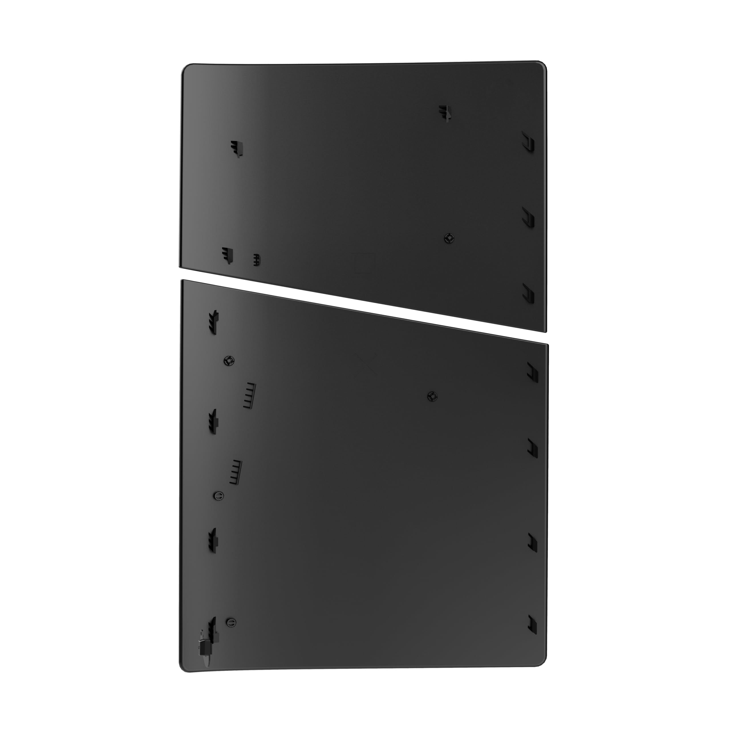 FacePlates for PS5 Slim Disc Edition Cover Plate for PS5 Slim Premium ABS Replacement Plates Anti-Scratch Dustproof Protective Shell Case for PlayStation 5 Slim Accessories Black thumbnail 15