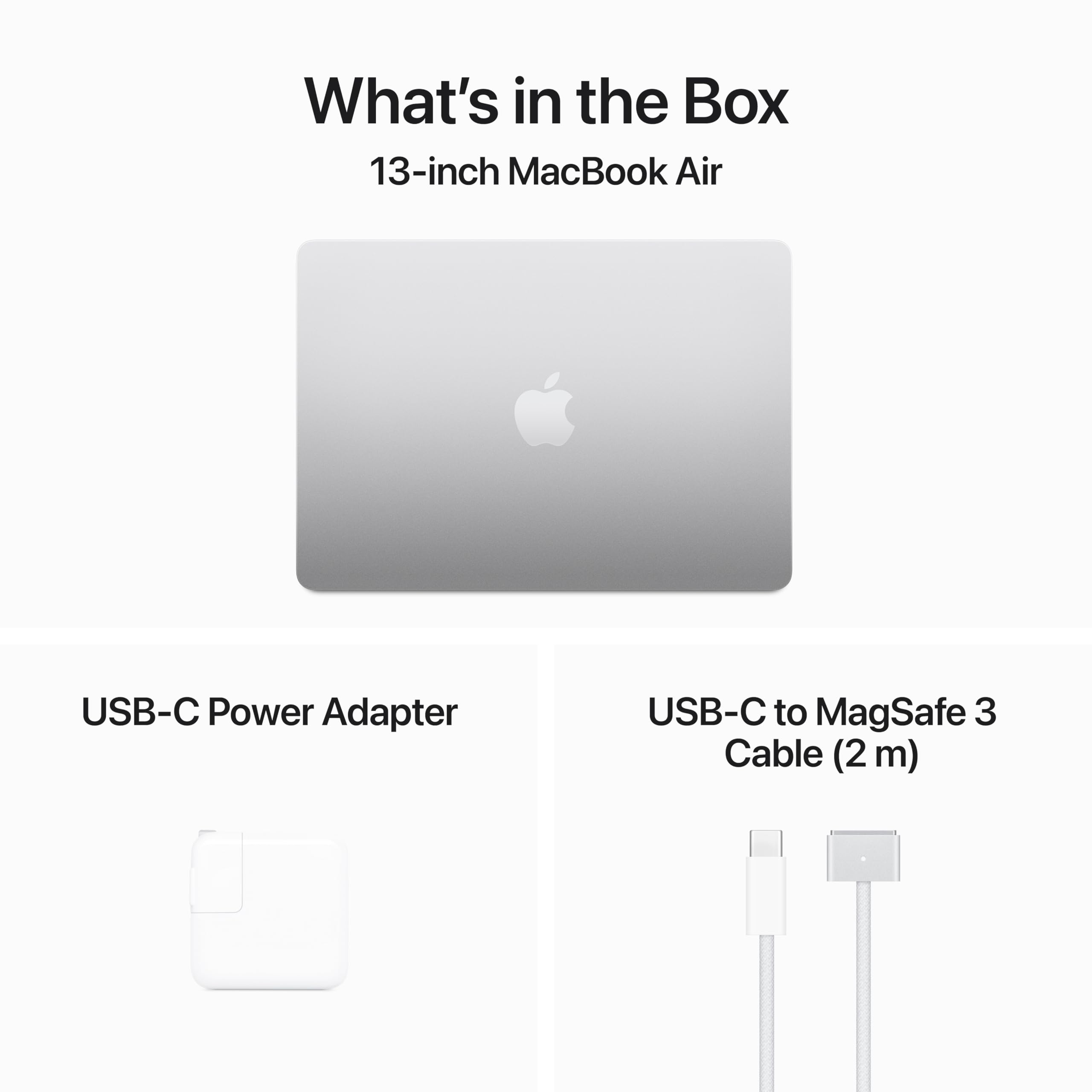 Apple 2024 MacBook Air with Apple M3 Chip, 13-inch, 8GB RAM, 256GB SSD Storage, Silver (Renewed) thumbnail 11