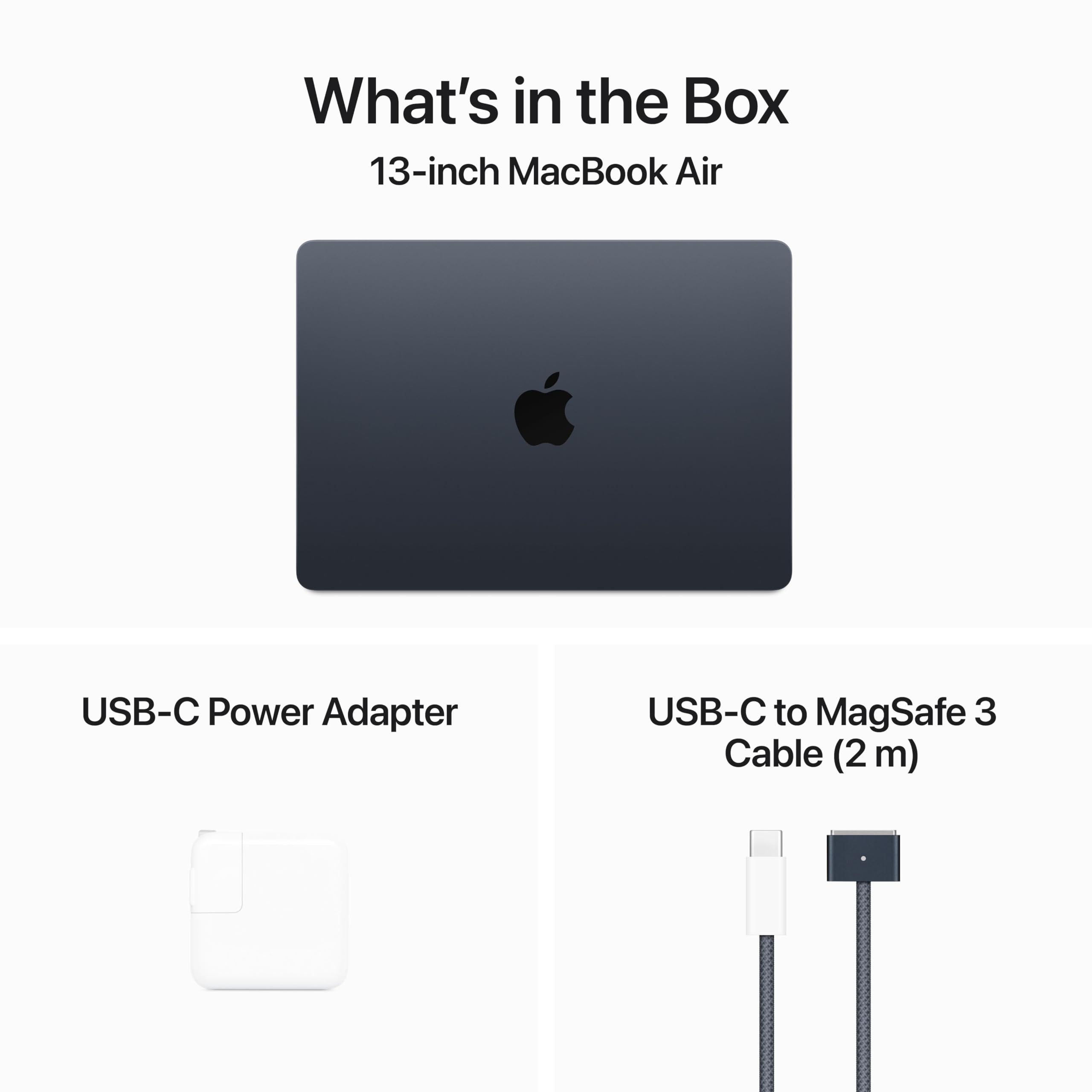 Apple 2024 MacBook Air with Apple M3 Chip, 13-inch, 16GB RAM, 512GB SSD Storage Midnight (Renewed) thumbnail 11
