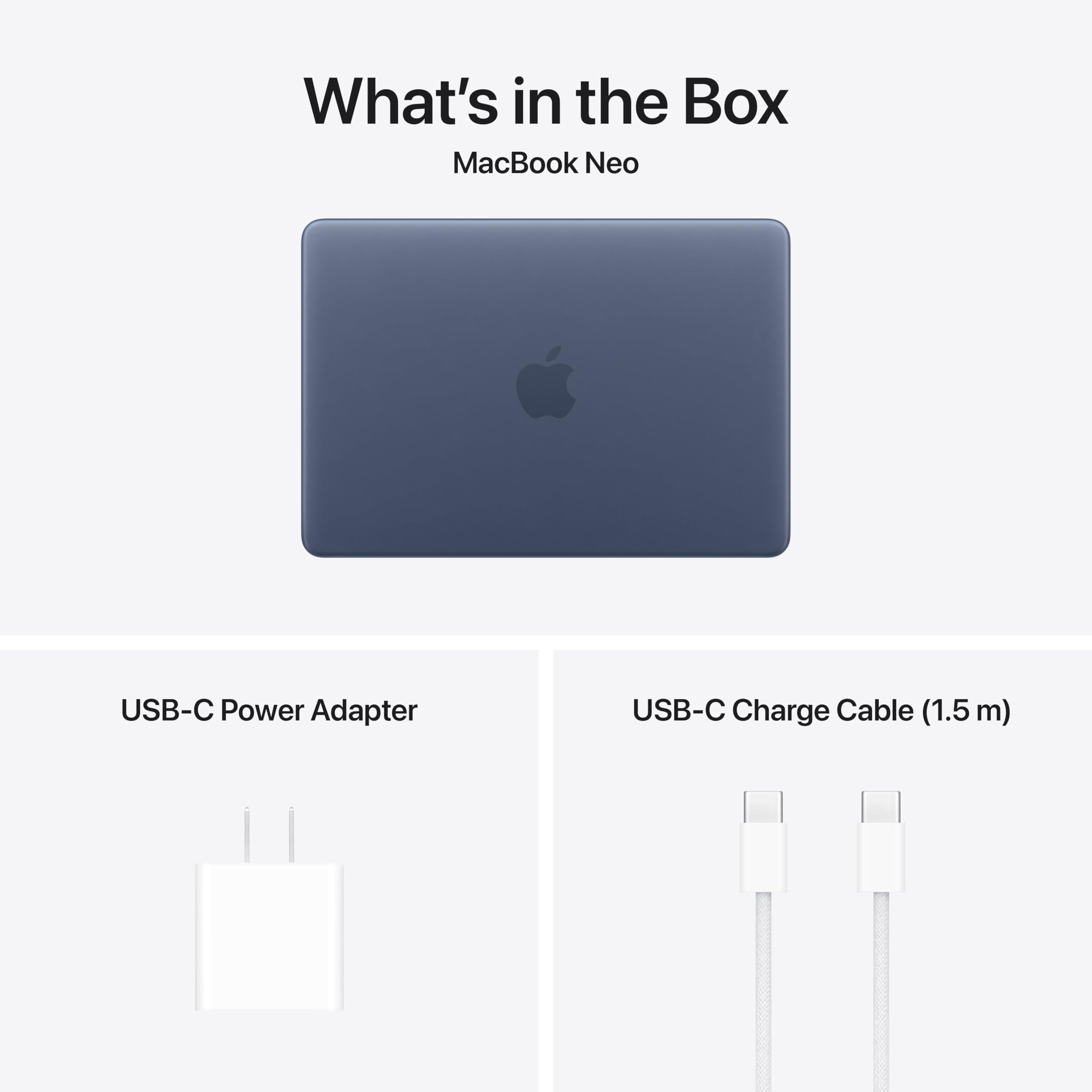 2026 MacBook Neo 13-inch Laptop with A18 Pro chip: Built for AI and Apple Intelligence, Liquid Retina Display, 8GB Unified Memory, 256GB SSD Storage, 1080p FaceTime HD Camera; Indigo thumbnail 13