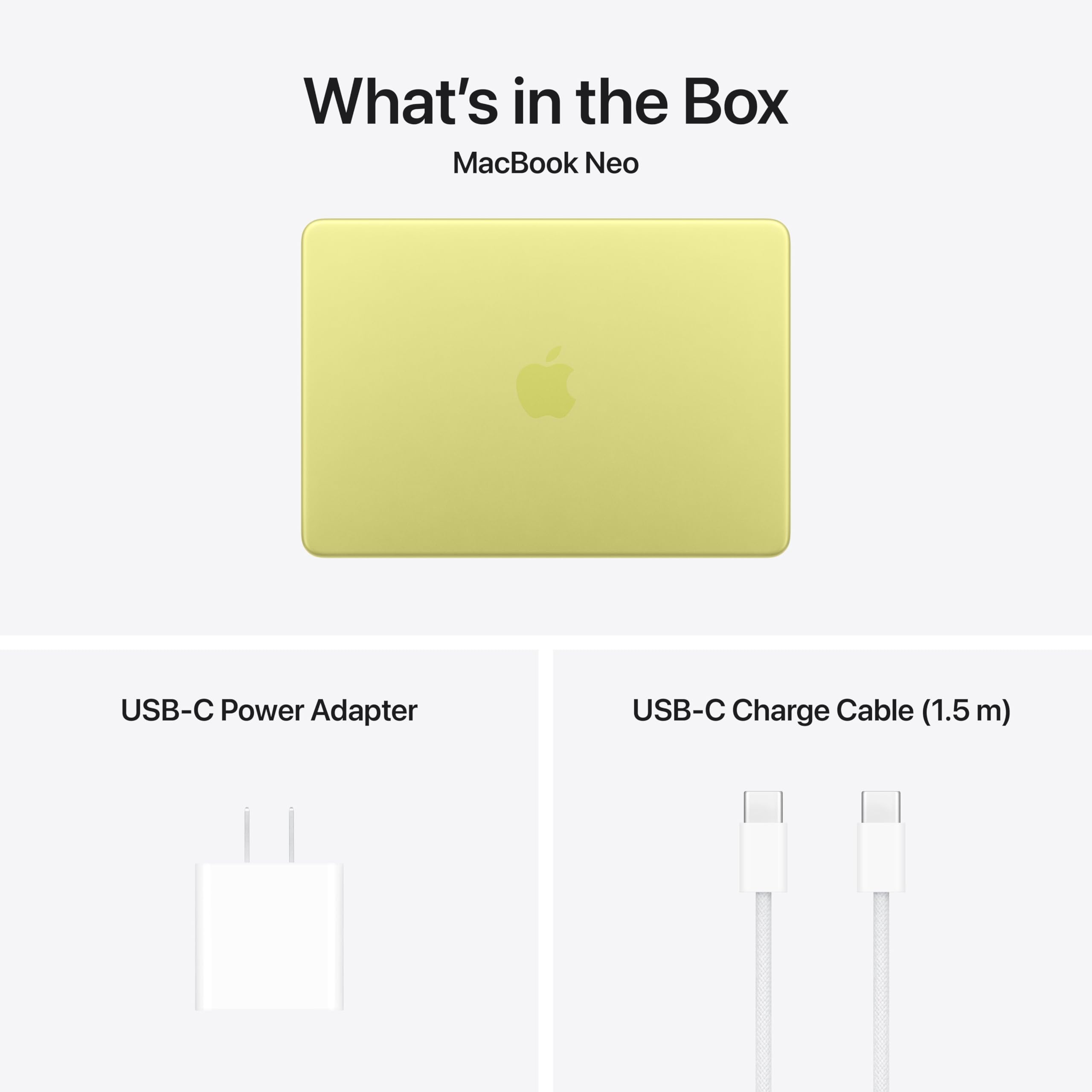 2026 MacBook Neo 13-inch Laptop with A18 Pro chip: Built for AI and Apple Intelligence, Liquid Retina Display, 8GB Unified Memory, 256GB SSD Storage, 1080p FaceTime HD Camera; Citrus thumbnail 13
