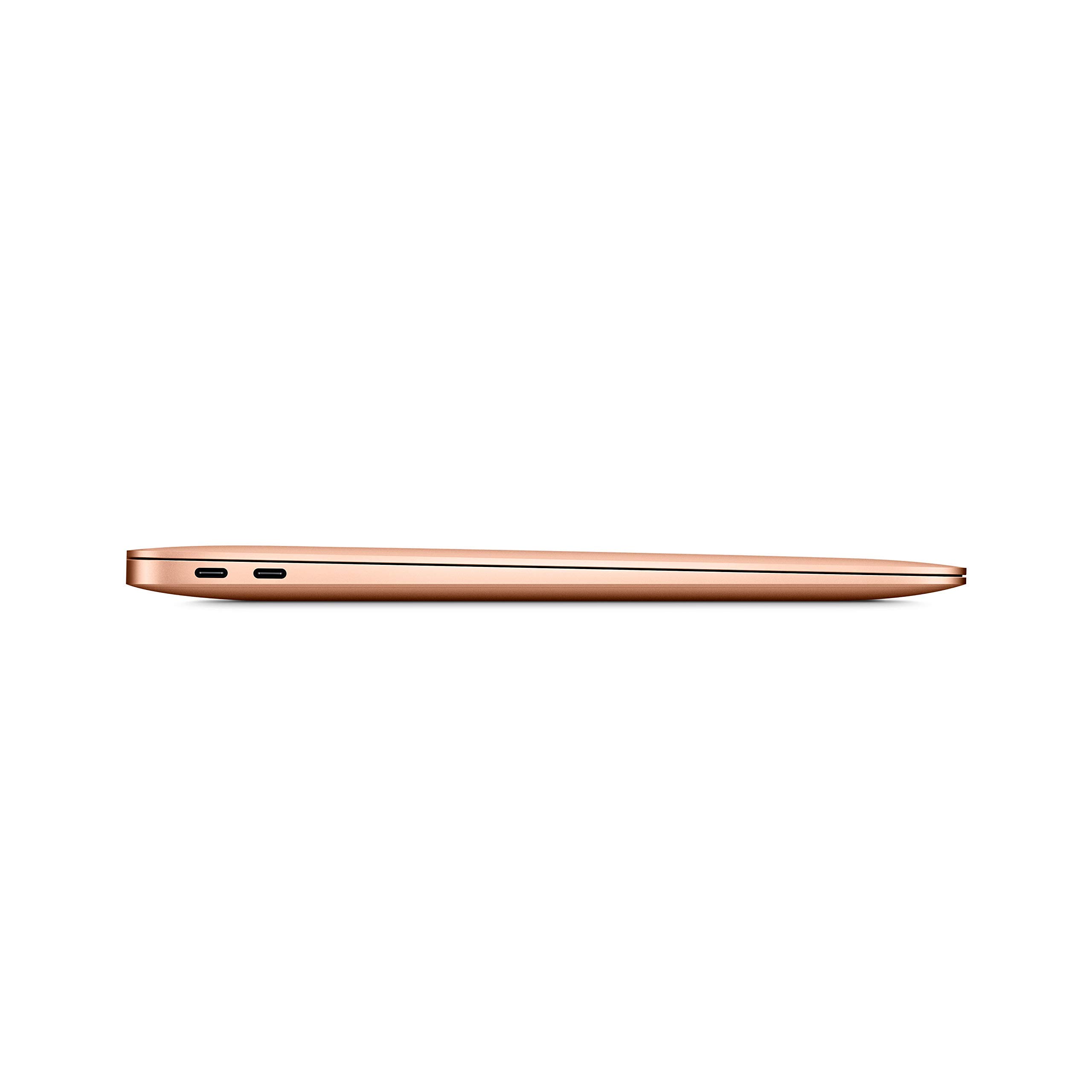 Apple Early 2020 MacBook Air with 1.1GHz Intel Core i3, 13-inch, 8GB RAM, 256GB SSD Storage, Gold (Renewed) thumbnail 9