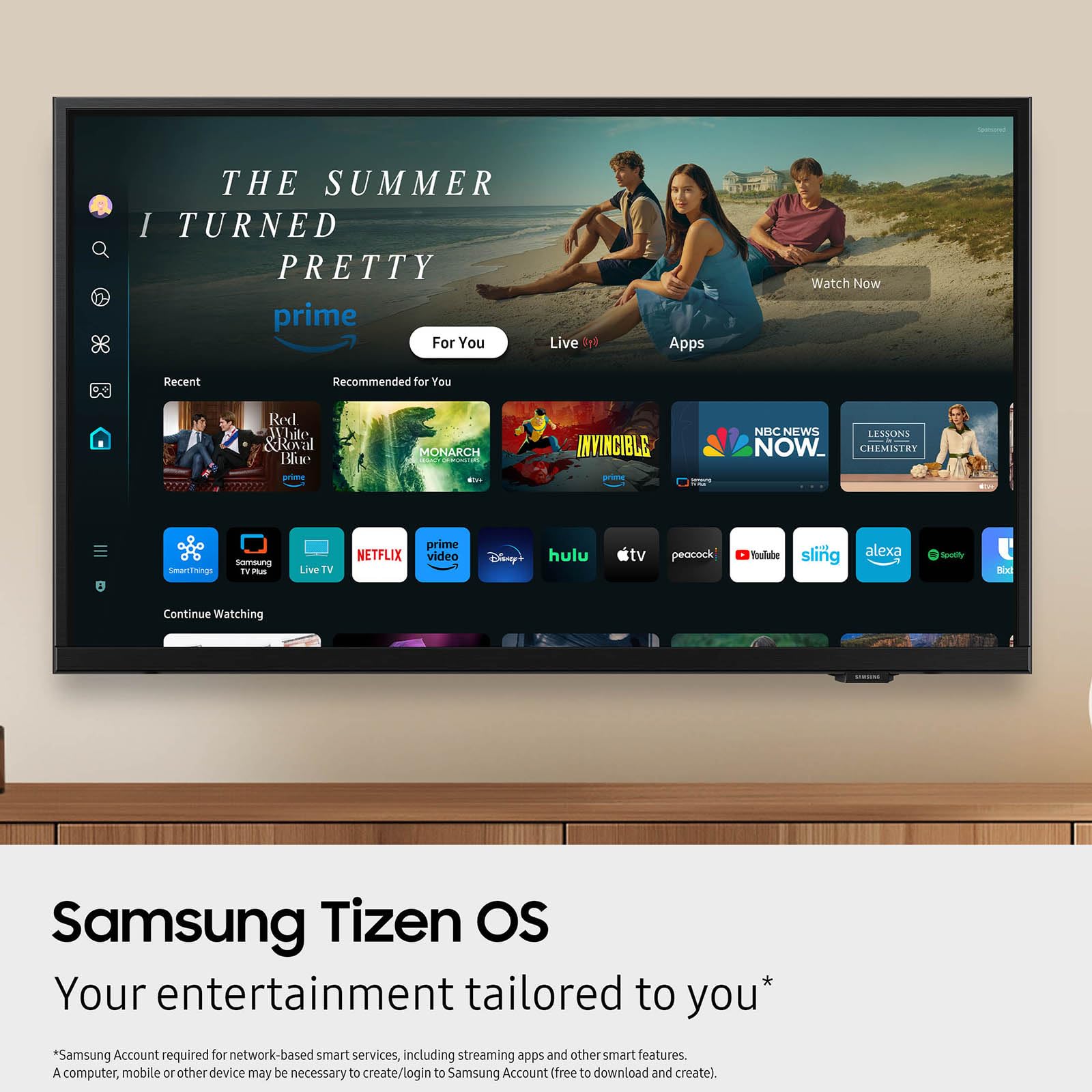 40-Inch Class Full HD F6000 Smart TV (2025 Model) HDR, Object Tracking Sound Lite, Knox Security, One UI Tizen, Smart TV thumbnail 13