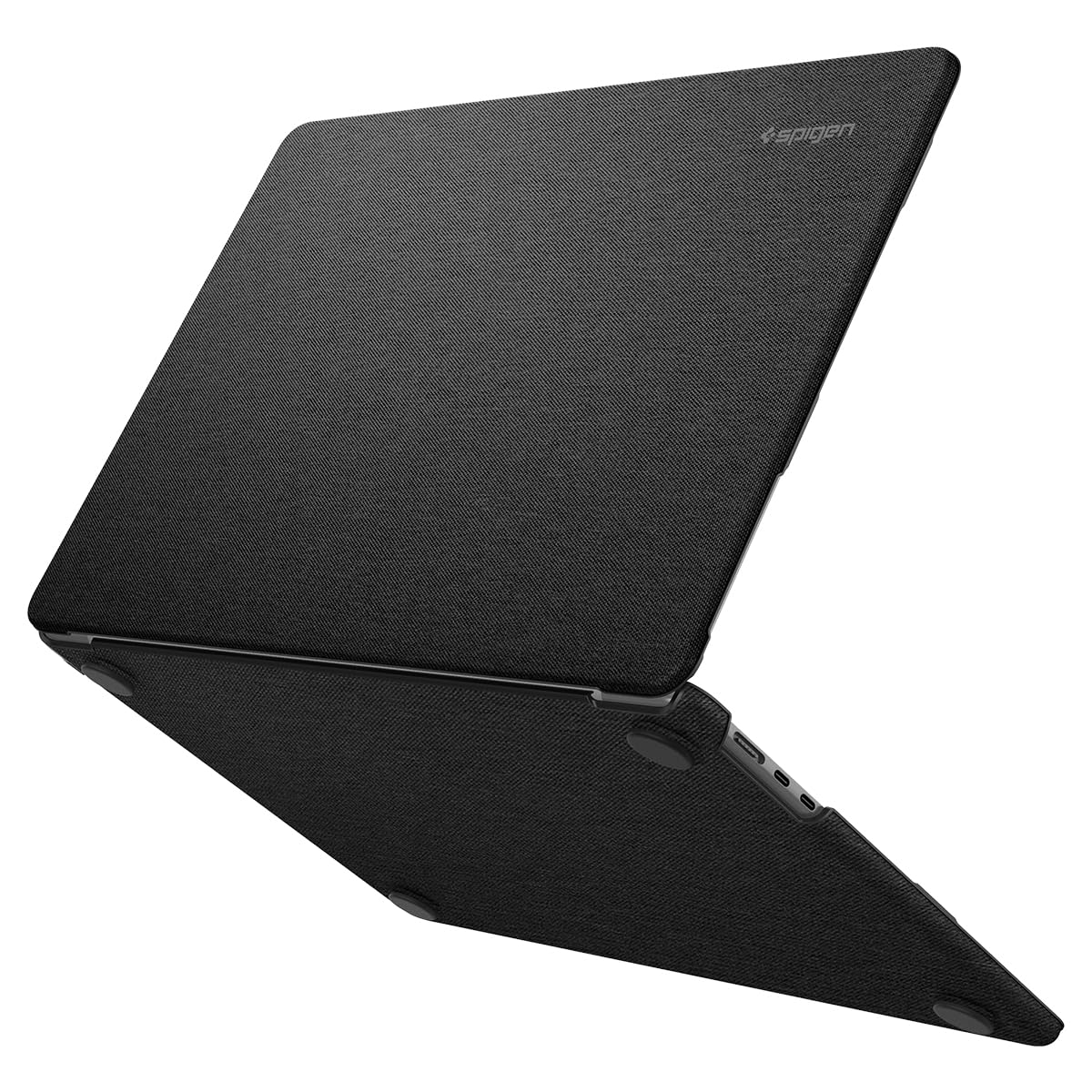 for MacBook Air 15 inch Case M5 (2026), MacBook Air 15 inch M4/M3/M2 (2025-2022), Urban Fit Protective Premium Fabric Case Cover, A3448 A3241 A3114 A2941 Black
