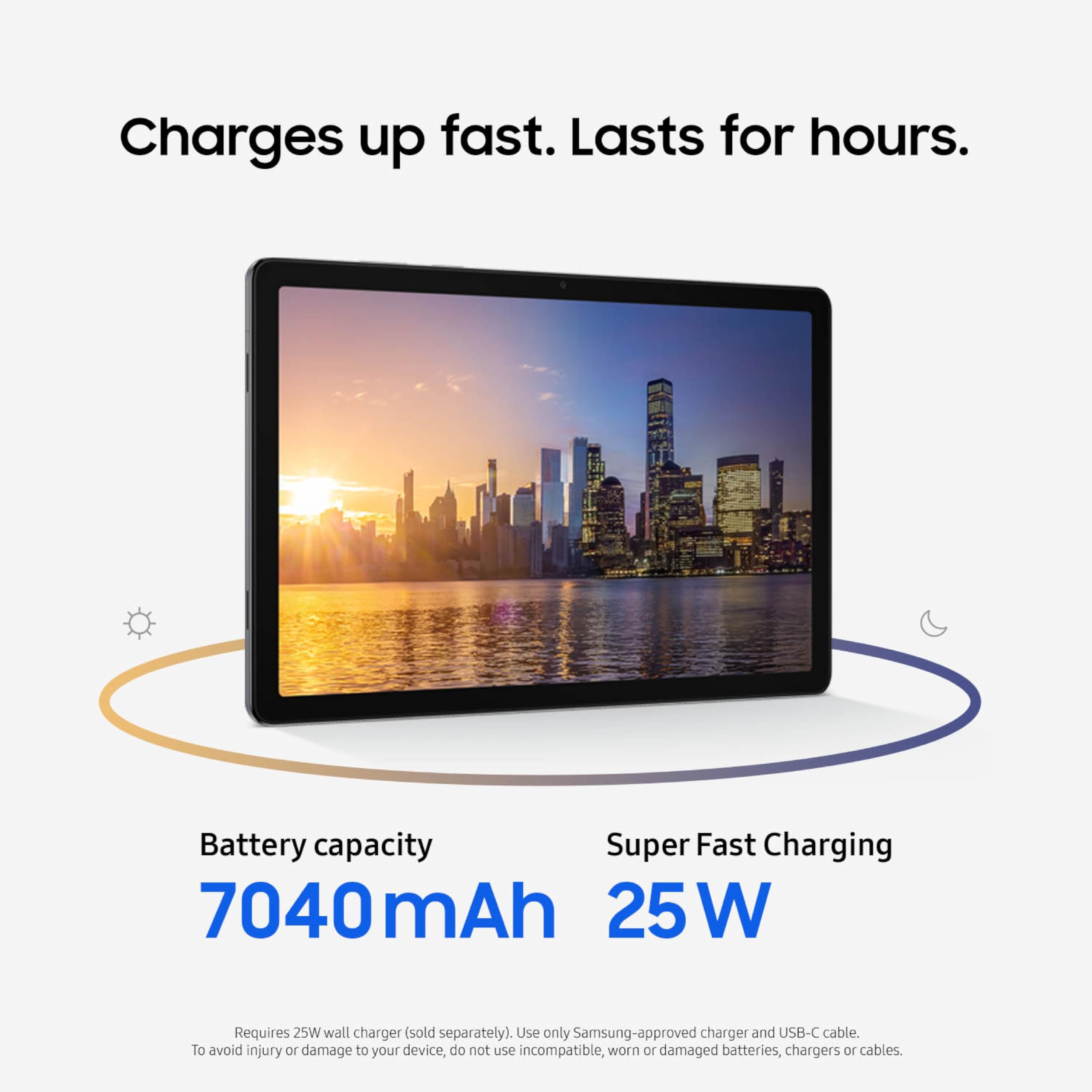 Galaxy Tab A11+ 6GB RAM, 128GB Storage, Optimized Performance, Long Lasting Battery, Expandable Storage, Large Display, Dolby Atmos Speakers, AI Assist, Slim, Light, 2 Year Warranty, Gray thumbnail 5