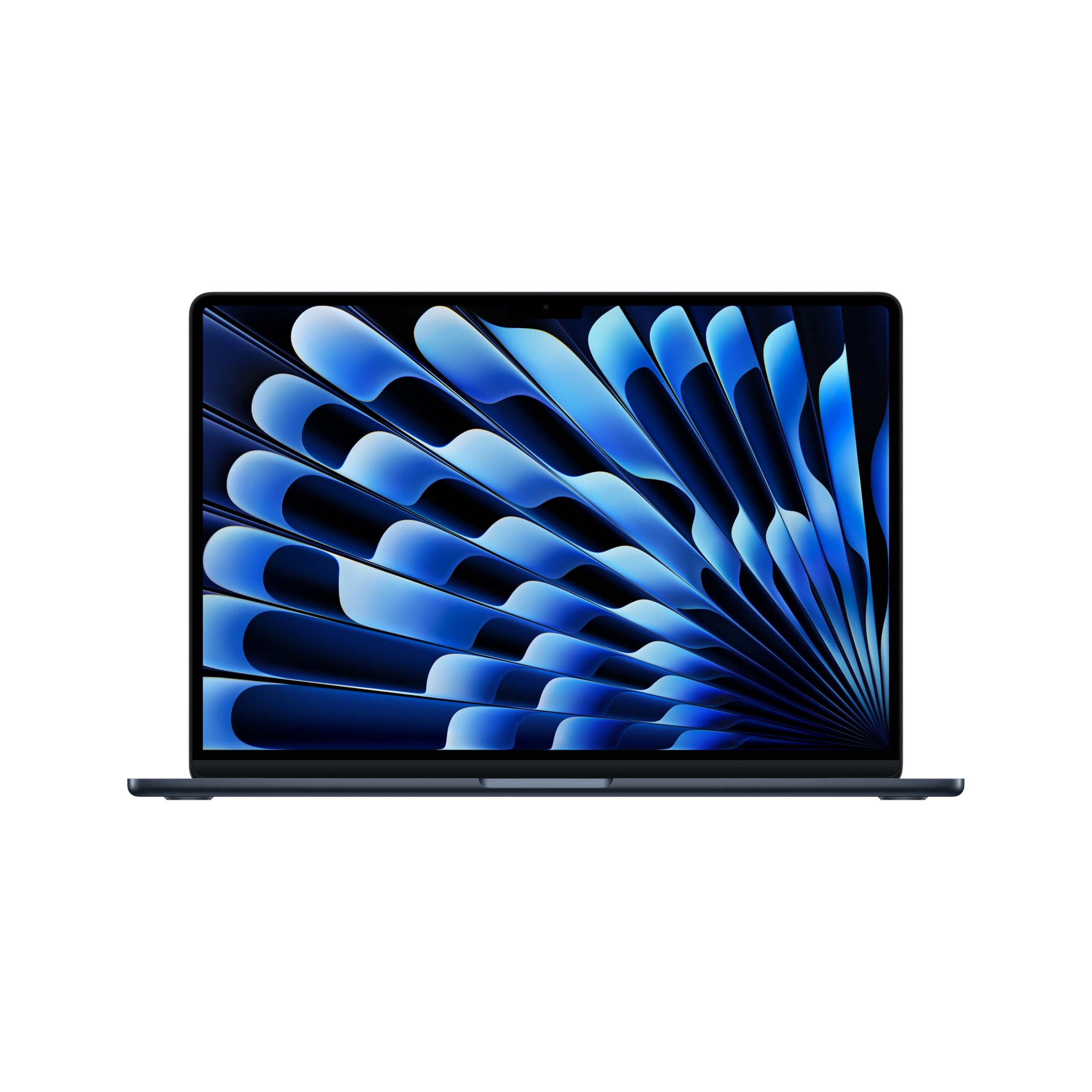 2026 MacBook Air 15-inch Laptop with M5 chip: Built for AI, 15.3-inch Liquid Retina Display, 16GB Unified Memory, 512GB SSD, 12MP Center Stage Camera, Touch ID, Wi-Fi 7; Midnight