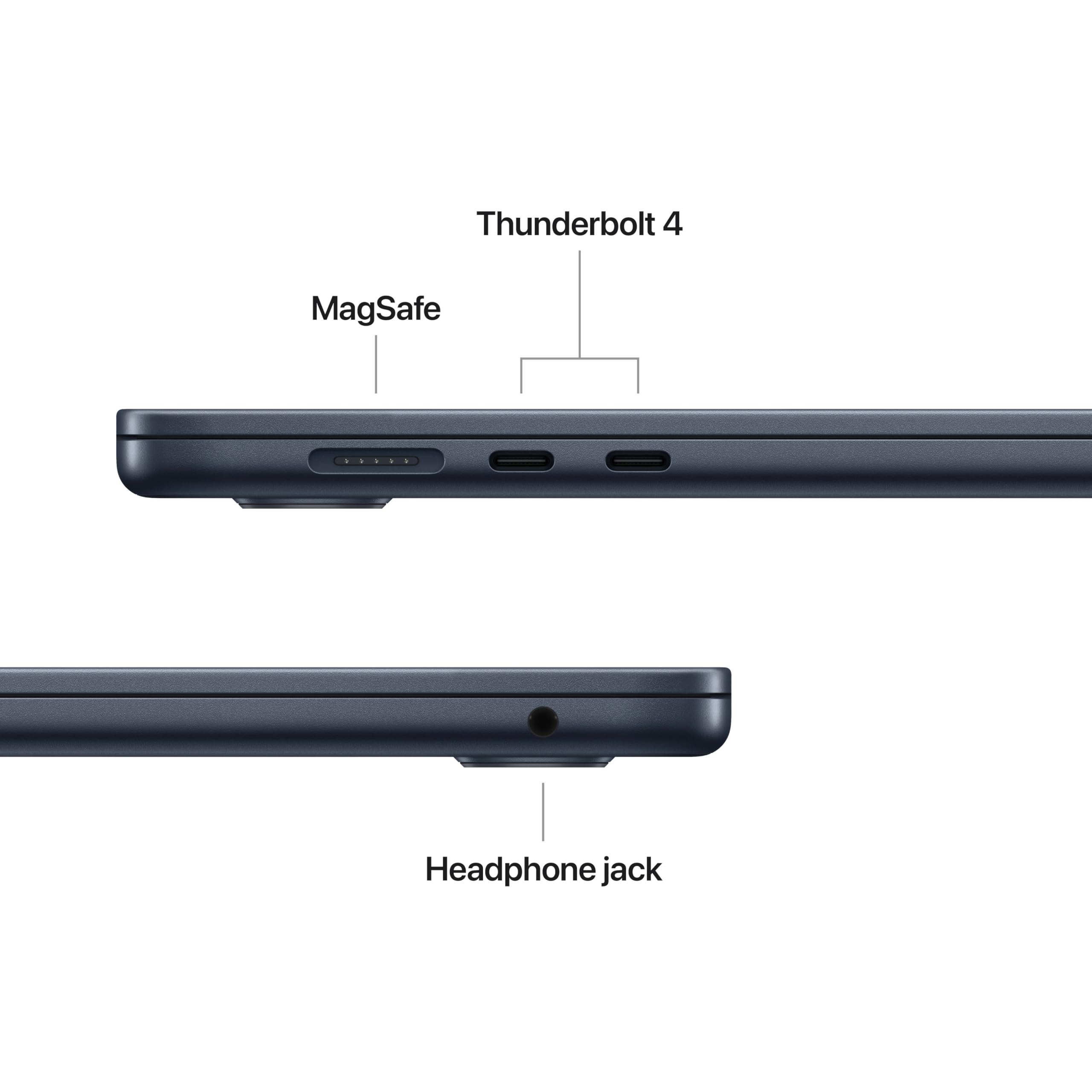2026 MacBook Air 15-inch Laptop with M5 chip: Built for AI, 15.3-inch Liquid Retina Display, 16GB Unified Memory, 512GB SSD, 12MP Center Stage Camera, Touch ID, Wi-Fi 7; Midnight thumbnail 11
