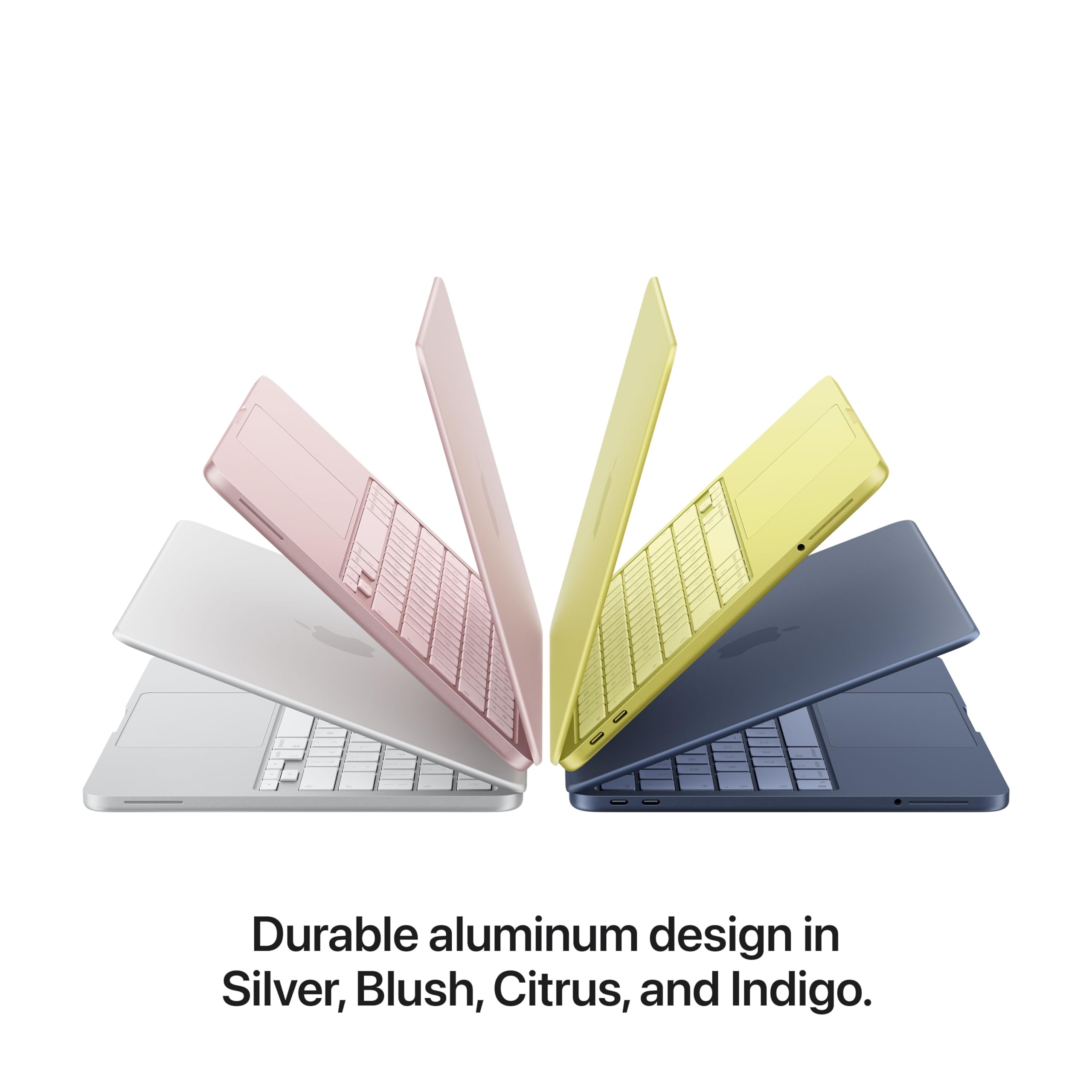 2026 MacBook Neo 13-inch Laptop with A18 Pro chip: Built for AI and Apple Intelligence, Liquid Retina Display, 8GB Unified Memory, 256GB SSD Storage, 1080p FaceTime HD Camera; Citrus thumbnail 5