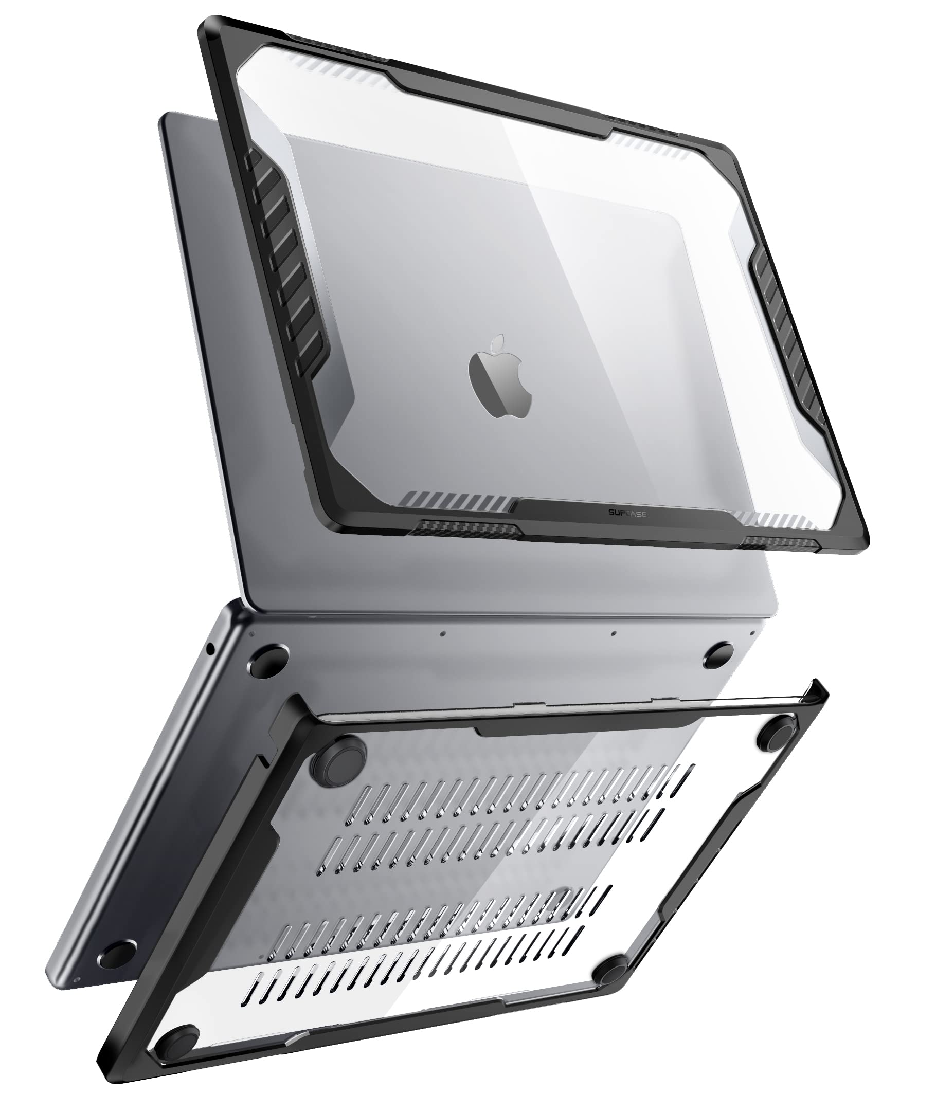 for MacBook Air 13 Inch Case 2026-2022 (Unicorn Beetle), M5/M4/M3/M2 A3449 A3240 A3113 A2681 Heavy Duty Rugged Shockproof Hard Shell Anti Scratch Protective Cover for MacBook Air 13.6", Black thumbnail 3