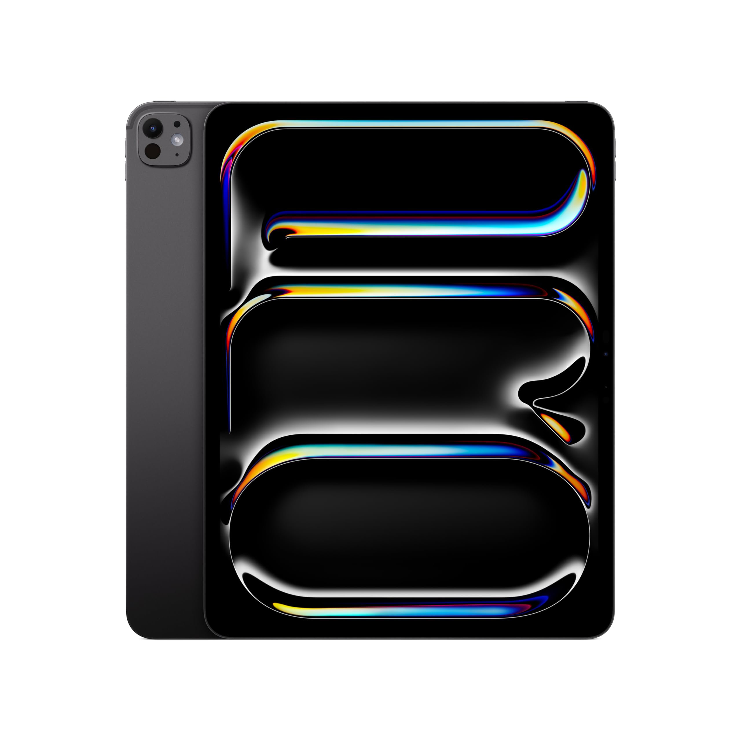 iPad Pro 13-inch (M5): Ultra Retina XDR Display, 256GB, Landscape 12MP Front Camera/12MP Back Camera, LiDAR Scanner, Wi-Fi 7 with Apple N1, Face ID, All-Day Battery Life — Space Black