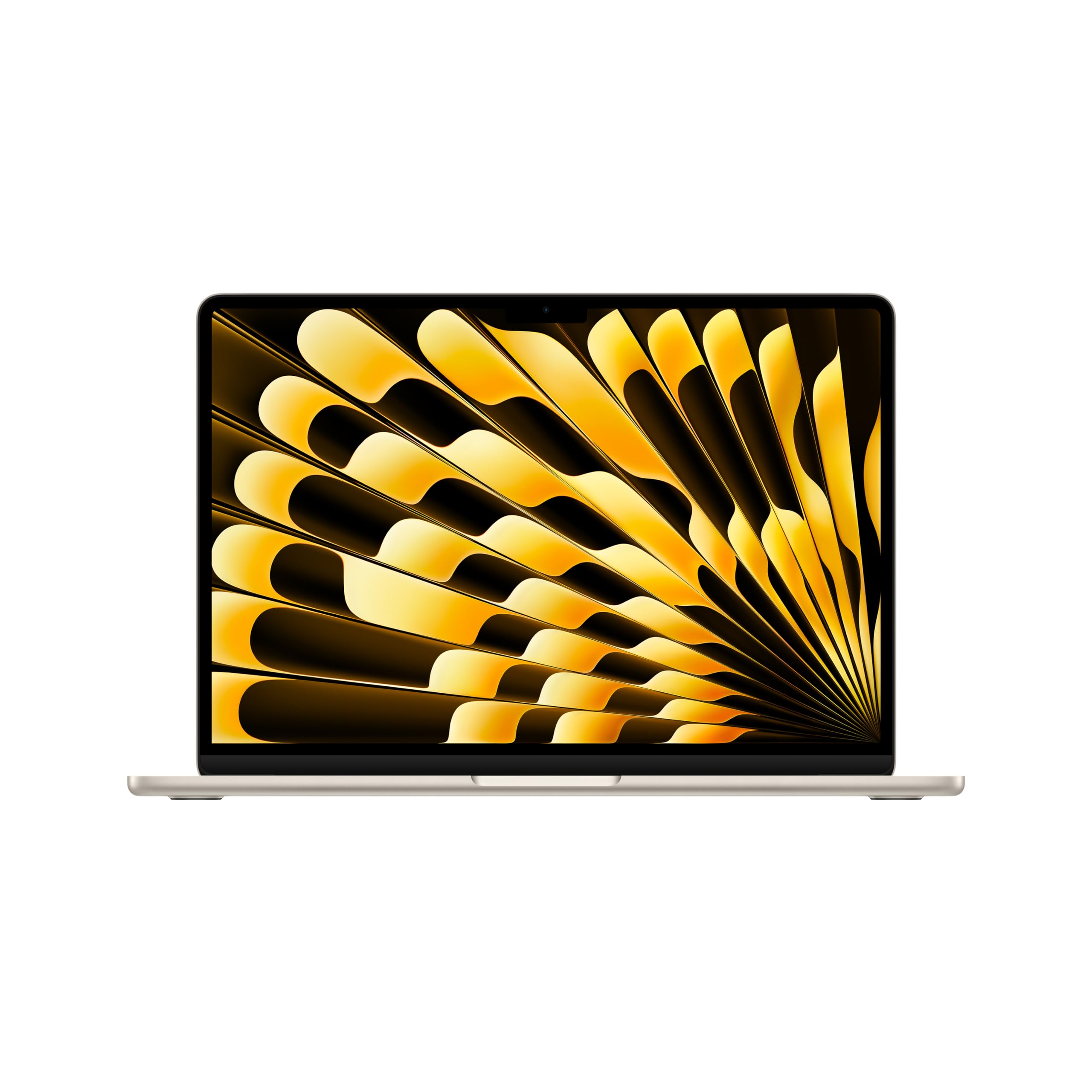 2024 MacBook Air 13-inch Laptop with M3 chip: Built for Apple Intelligence, 13.6-inch Liquid Retina Display, 16GB Unified Memory, 512GB SSD Storage, Backlit Keyboard, Touch ID; Starlight
