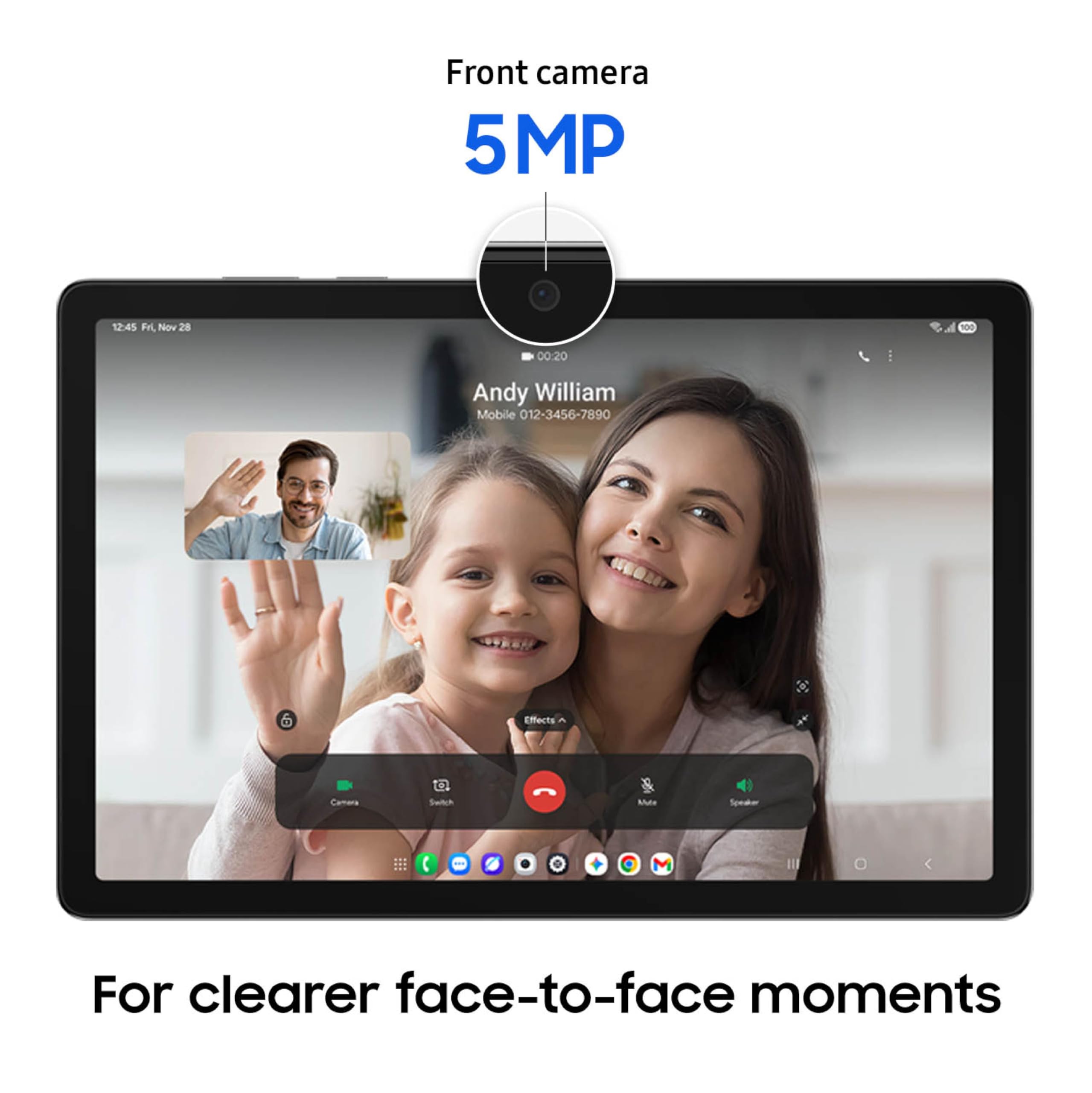 Galaxy Tab A11+ 6GB RAM, 128GB Storage, Optimized Performance, Long Lasting Battery, Expandable Storage, Large Display, Dolby Atmos Speakers, AI Assist, Slim, Light, 2 Year Warranty, Gray thumbnail 17