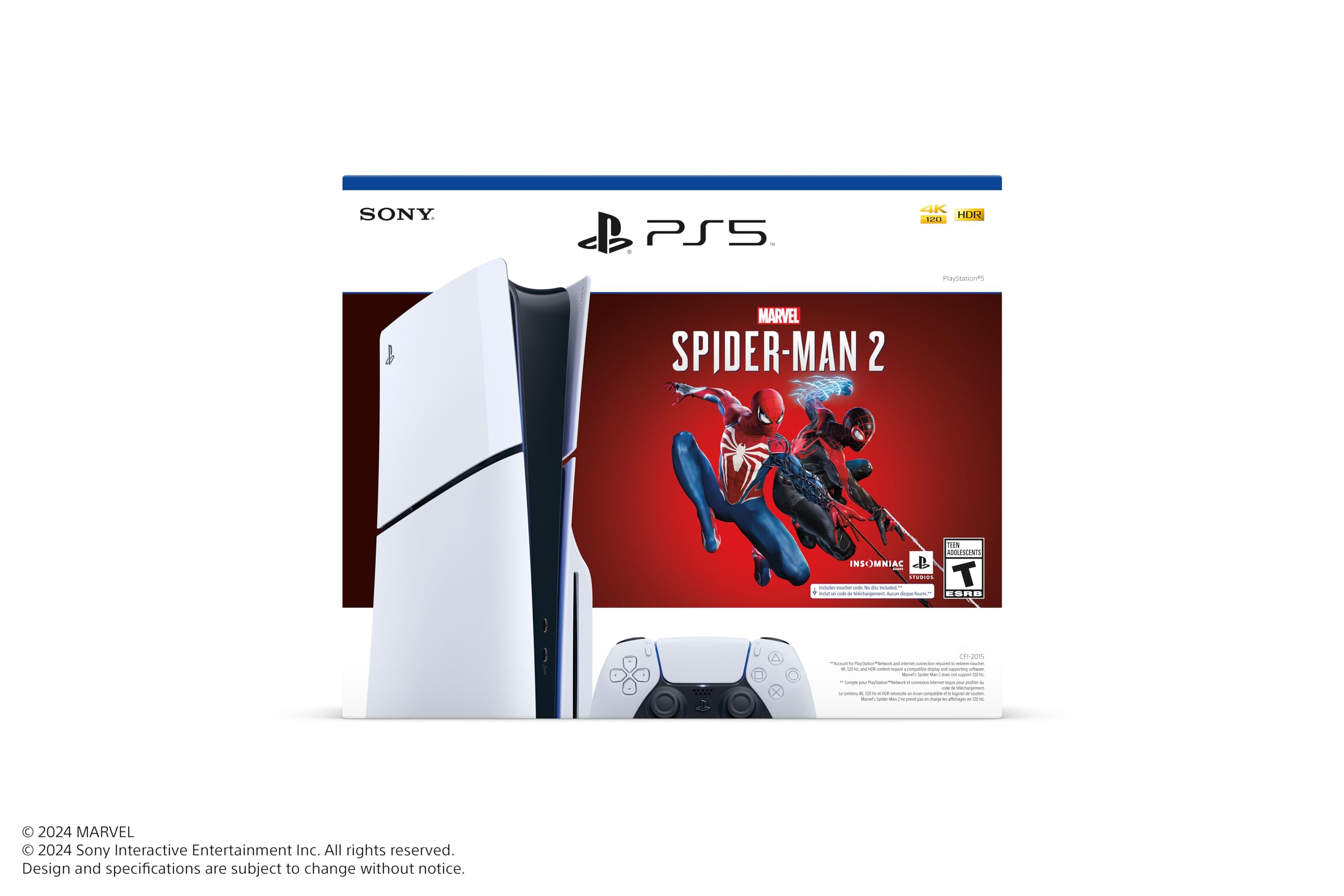 PlayStation 5 Slim Console - Marvel’s Spider-Man 2 Bundle thumbnail 5