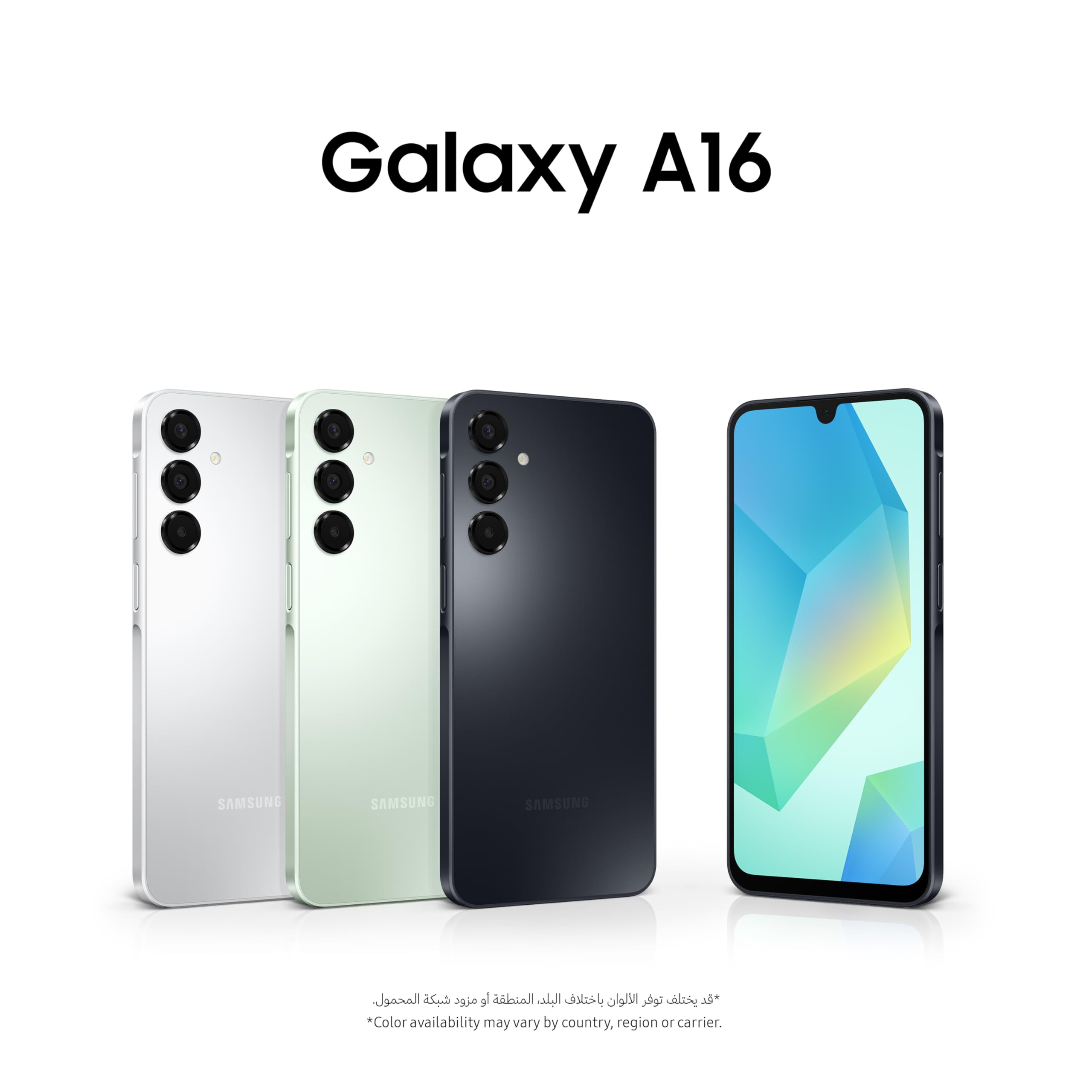 Galaxy A16 4G LTE (128GB + 4GB) International Model SM-A165F/DS Factory Unlocked, 6.7", Dual SIM, 50MP Triple Camera (Case Bundle), Black thumbnail 3