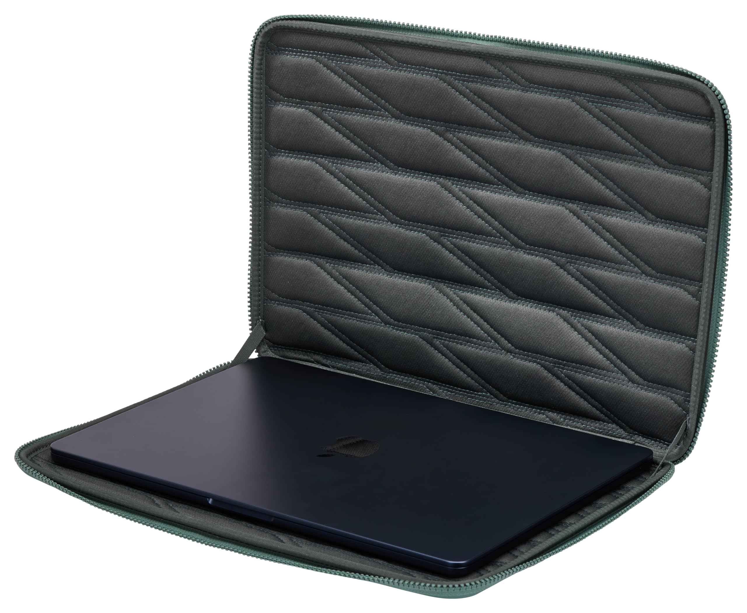 Gauntlet Sleeve - Fits 16" MacBook - Rigid Exterior Protection - Padded Interior Prevents Scratches and Damage - in-case usability thumbnail 17