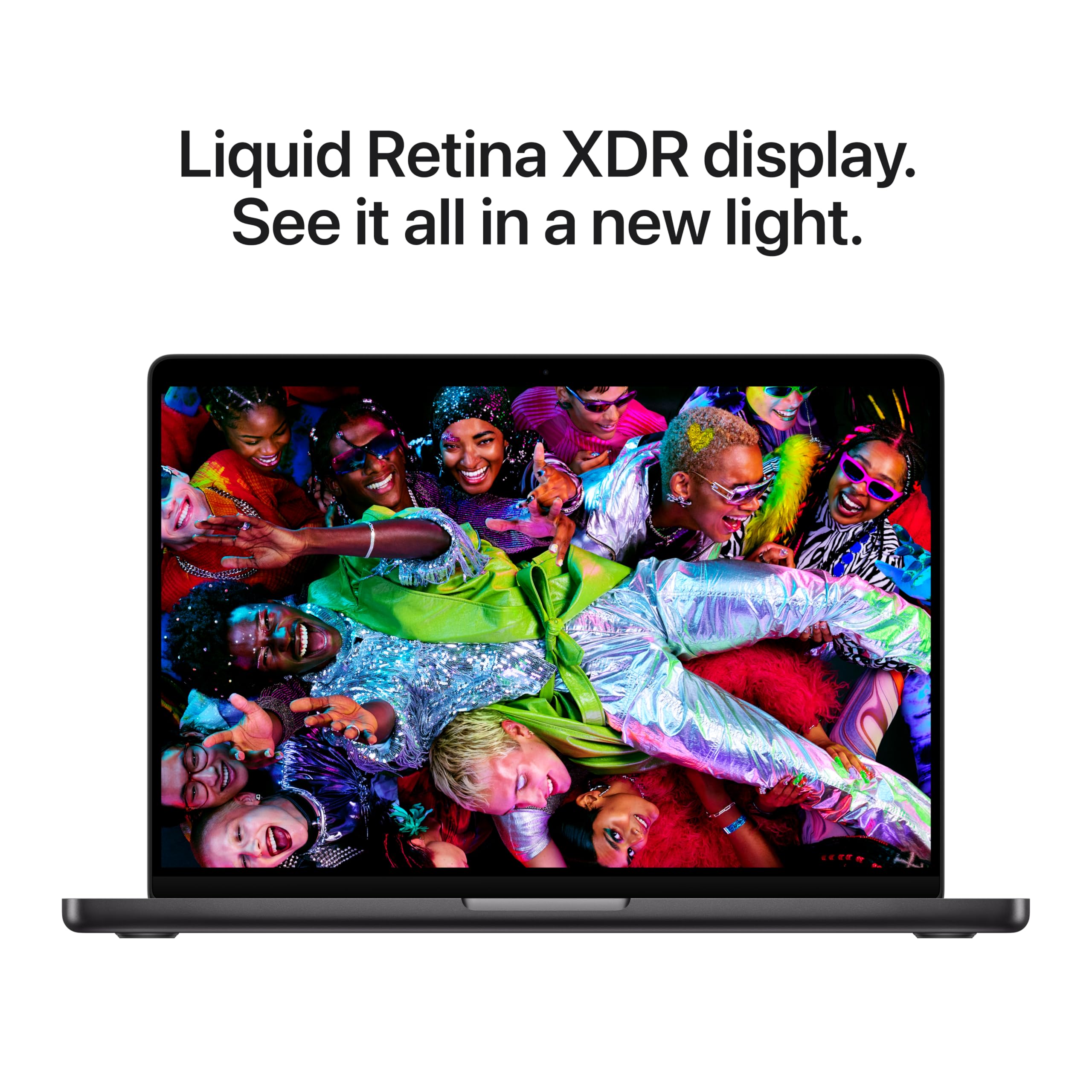 2025 MacBook Pro Laptop with Apple M5 chip with 10‑core CPU and 10‑core GPU: Built for AI, 14.2-inch Liquid Retina XDR Display, 16GB Unified Memory, 1TB SSD Storage; Space Black thumbnail 9