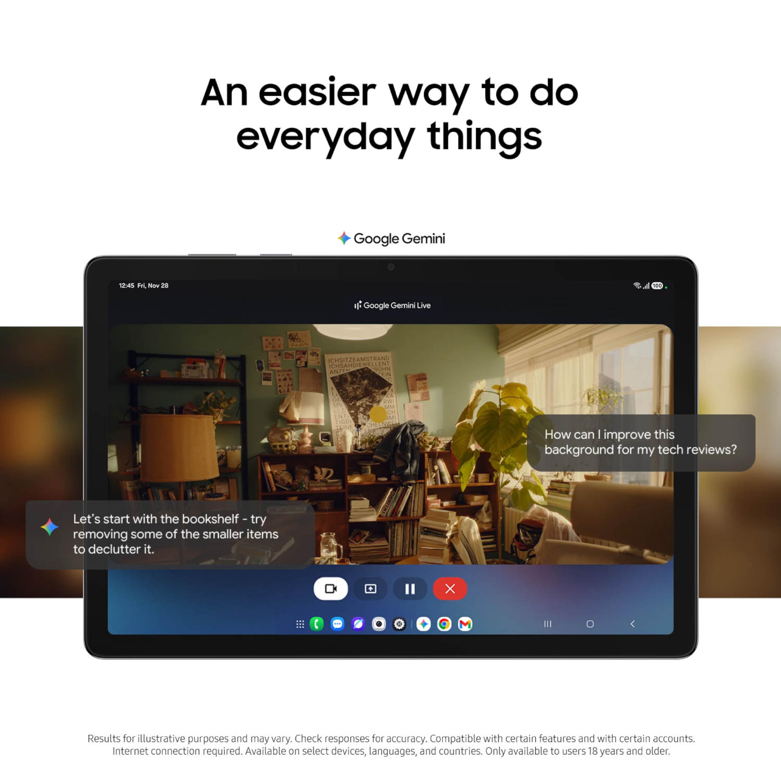 Galaxy Tab A11+ 6GB RAM, 128GB Storage, Optimized Performance, Long Lasting Battery, Expandable Storage, Large Display, Dolby Atmos Speakers, AI Assist, Slim, Light, 2 Year Warranty, Gray thumbnail 13