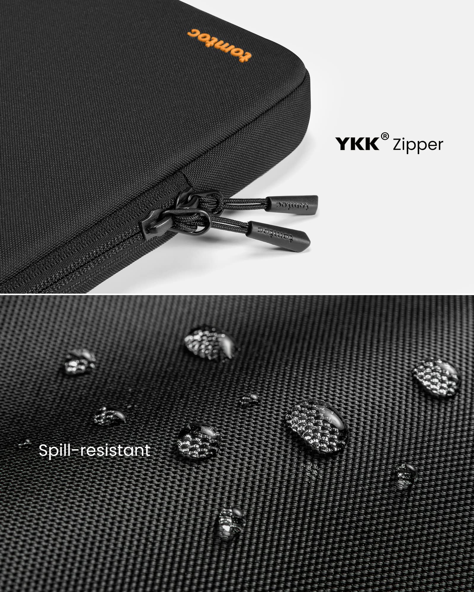 360° Protective Laptop Sleeve for 13-inch New MacBook Air M5/A3449 (2026) M4/A3240, M3/A3113, M2/A2681, M1/A2337, Water-Resistant Computer Case Bag Fits 13" MacBook Neo A18 & MacBook Pro M2/M1 thumbnail 15