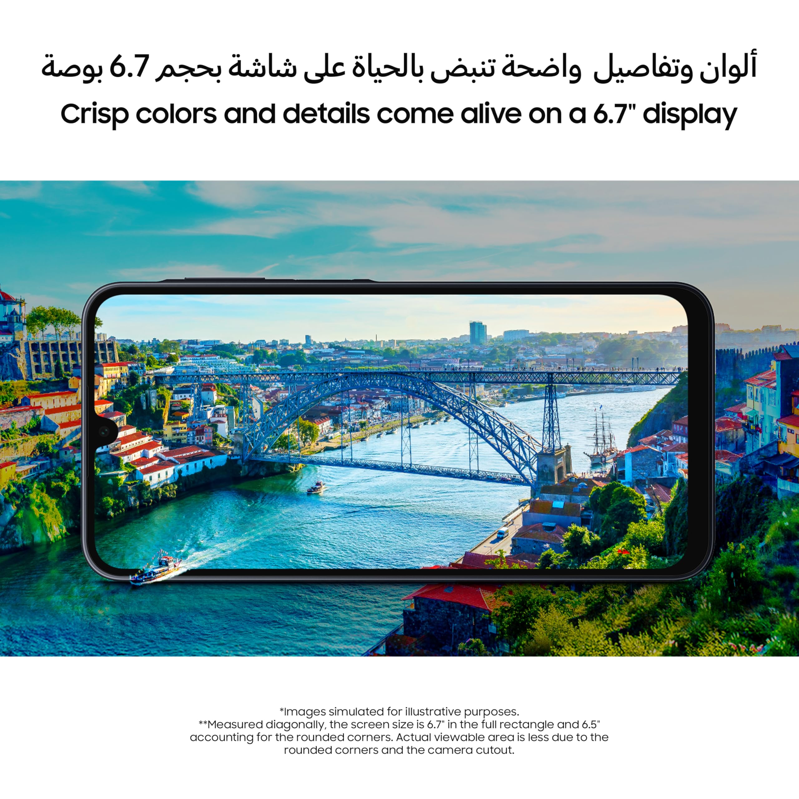 Galaxy A16 4G LTE (128GB + 4GB) International Model SM-A165F/DS Factory Unlocked, 6.7", Dual SIM, 50MP Triple Camera (Case Bundle), Black thumbnail 7