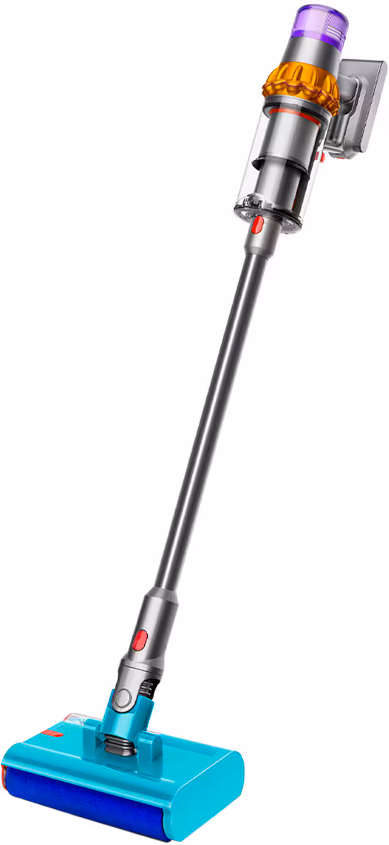 Dyson - V15s Detect Submarine Cordless Vacuum with 10 accessories - Yellow/Nickel