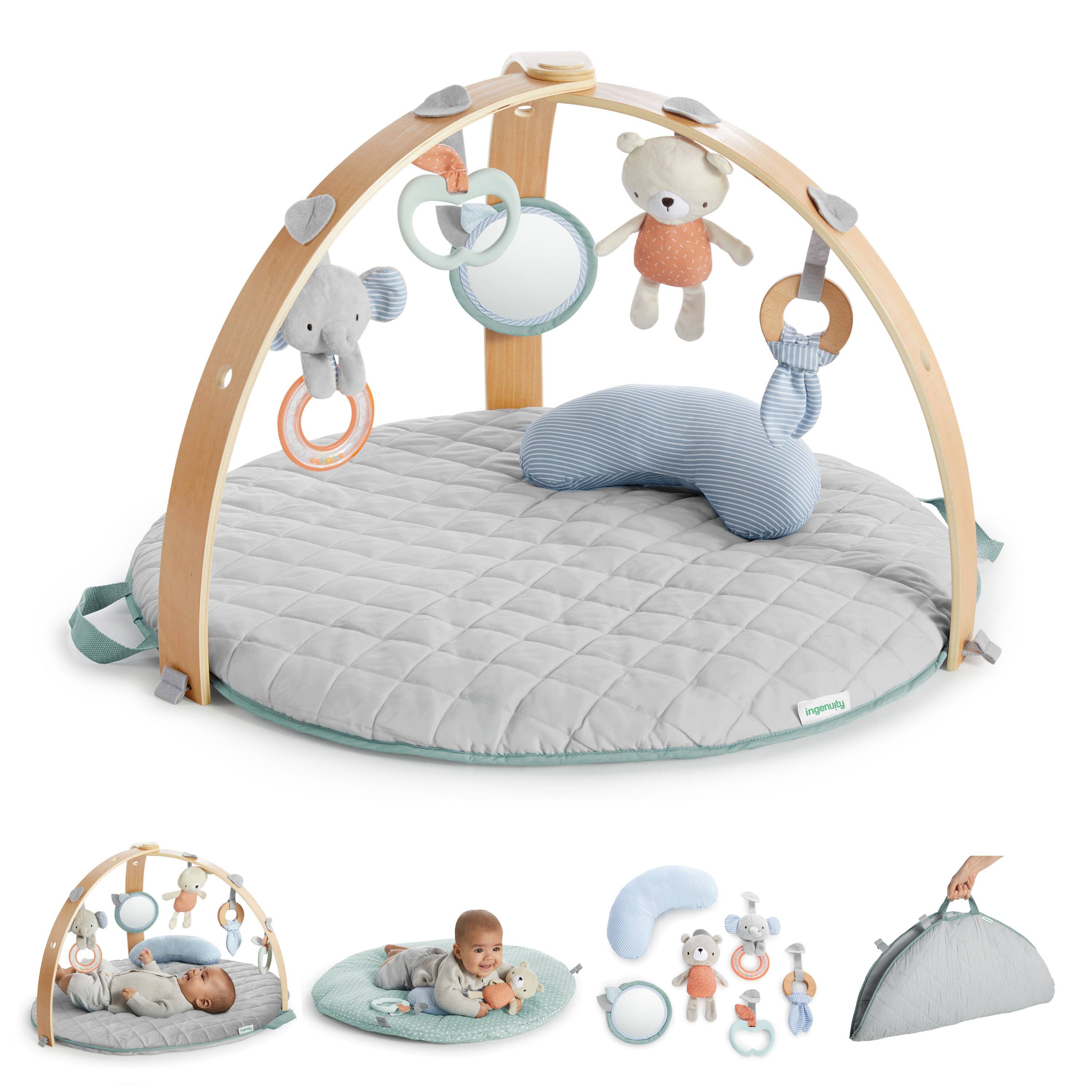 Ingenuity - Cozy Spot reversible Duvet Activity Gym- Loamy - MULTICOLORED